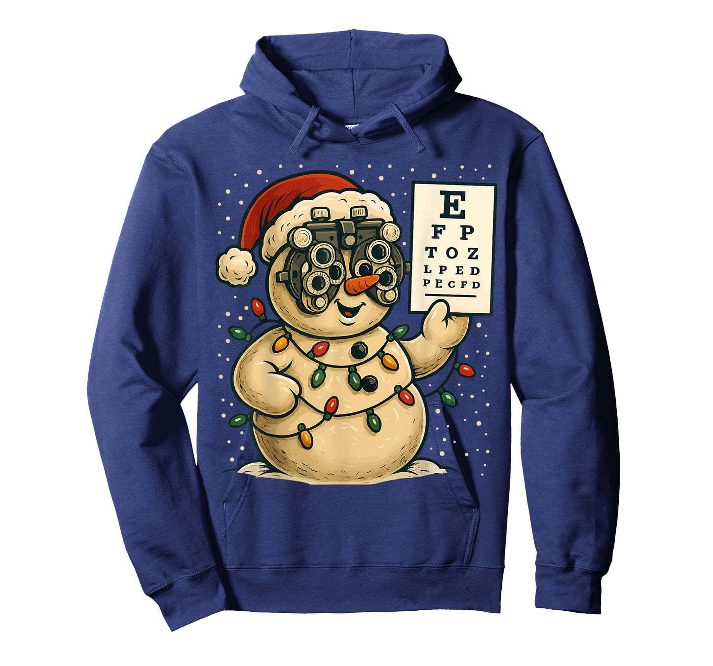 Optometry Christmas Ophthalmologist Funny Optician Christmas T-Shirt