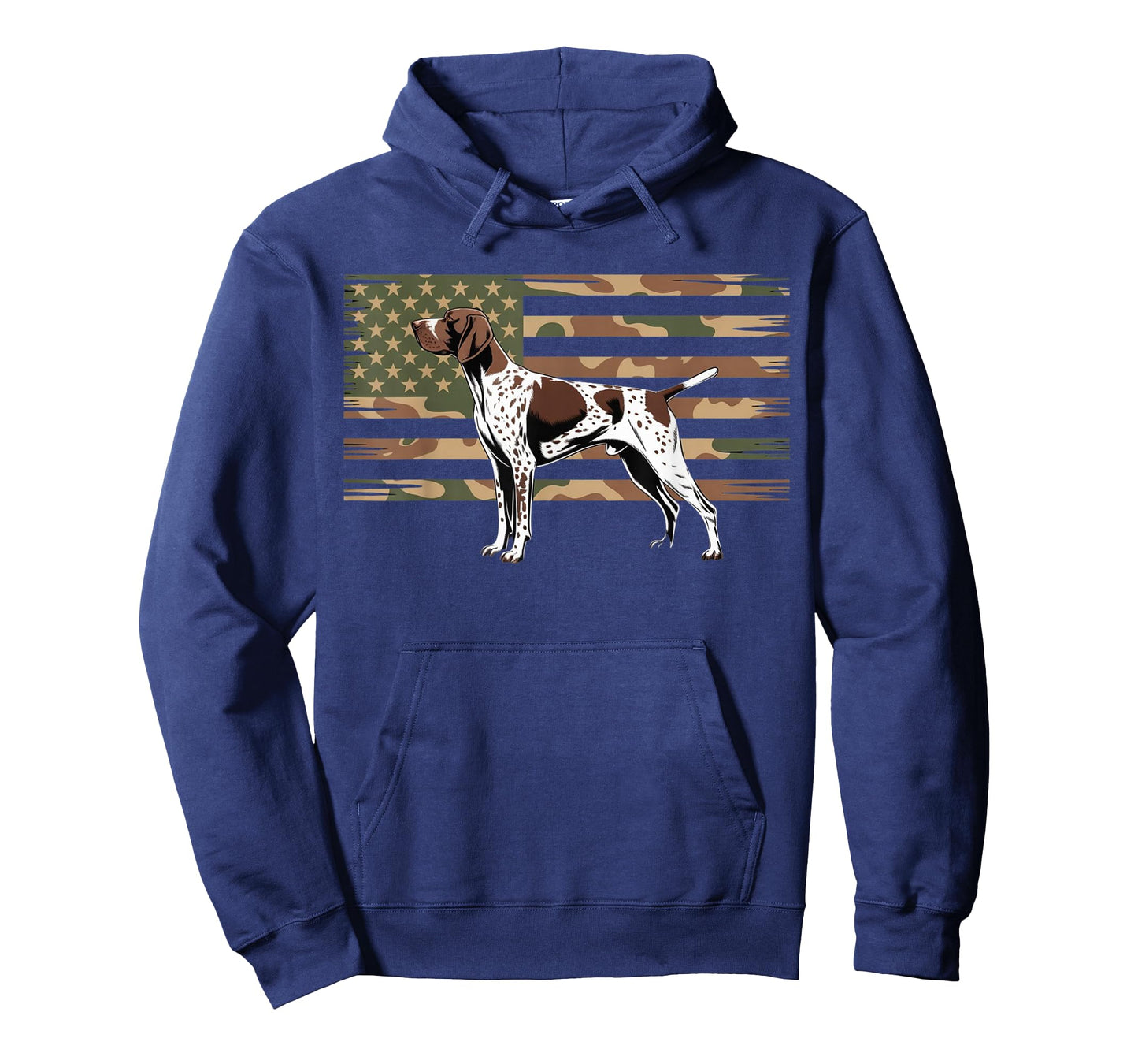 German Shorthaired Pointer Camouflage American Dogs Lover T-Shirt