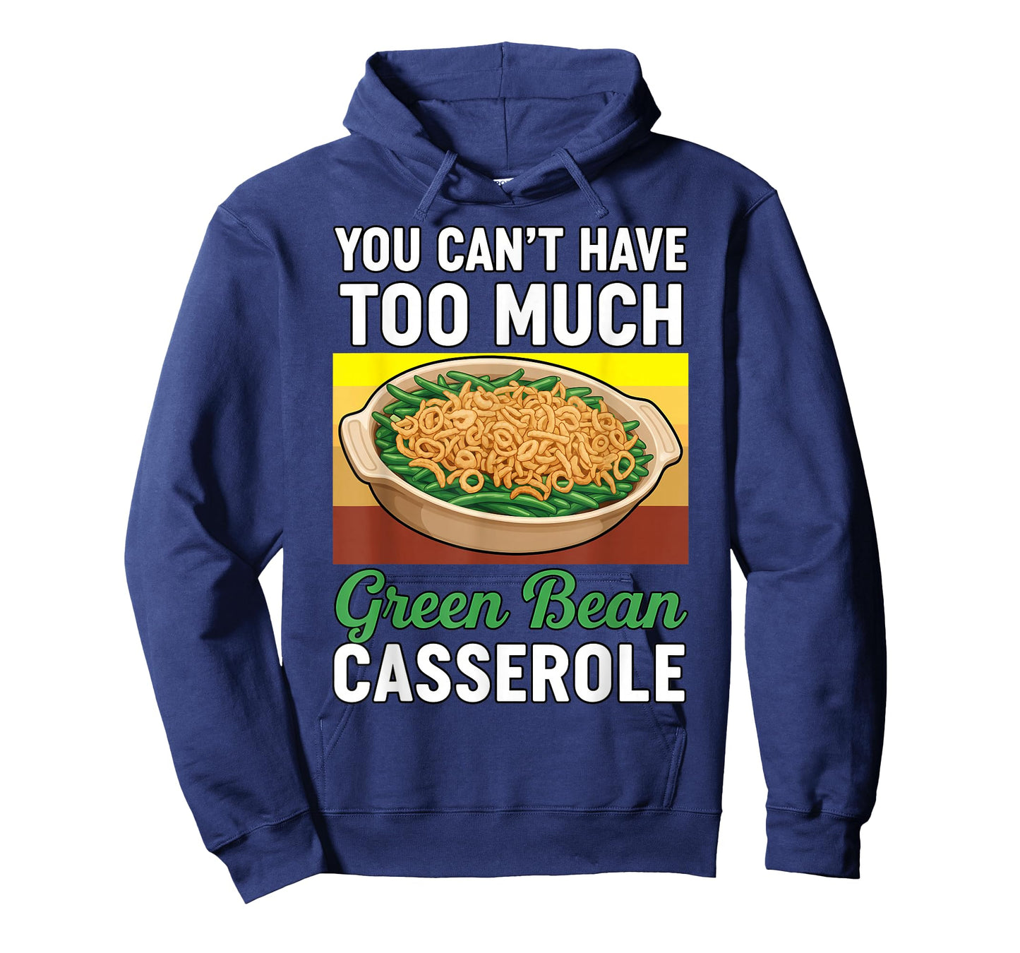 Thanksgiving Christmas Green Bean Casserole Queen Women Men T-Shirt
