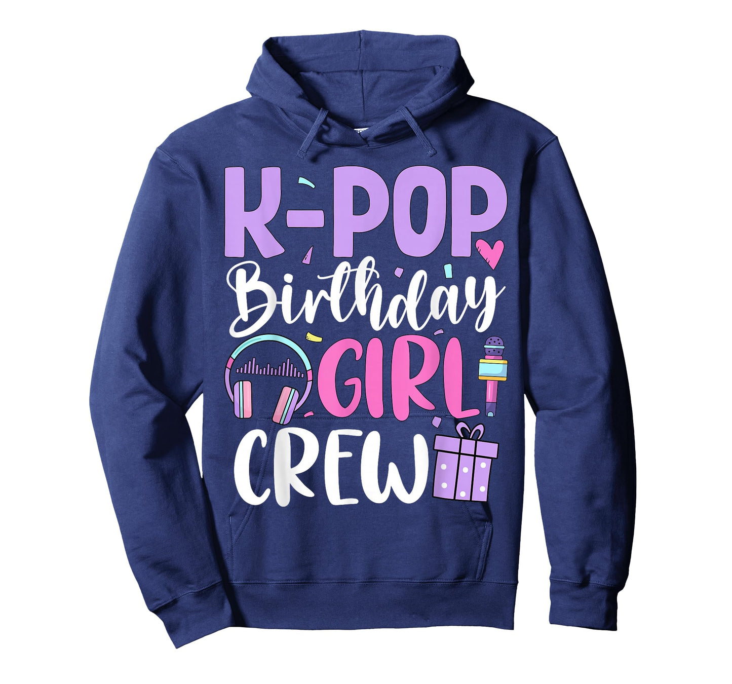 K Pop Birthday Girl Crew Korean Pop Birthday Party T-Shirt