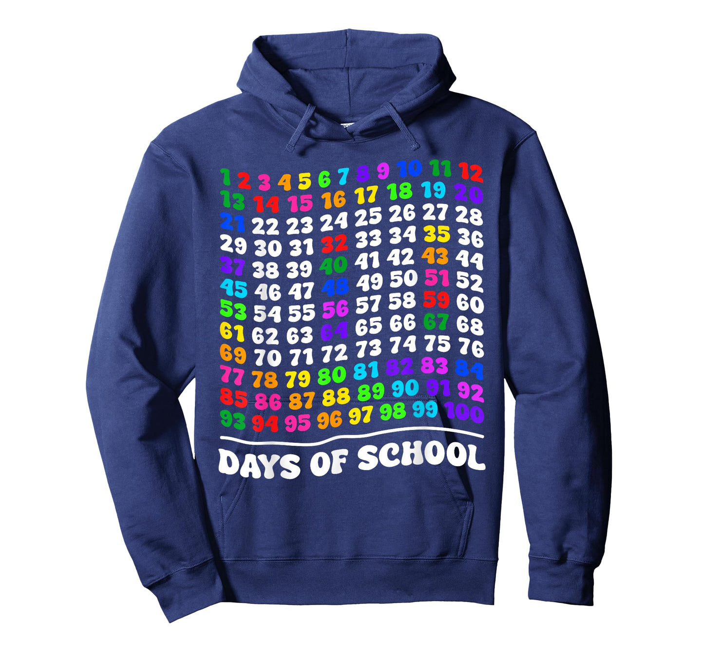 100th Day of School Teacher Kids 100 Days Math Numbers T-Shirt