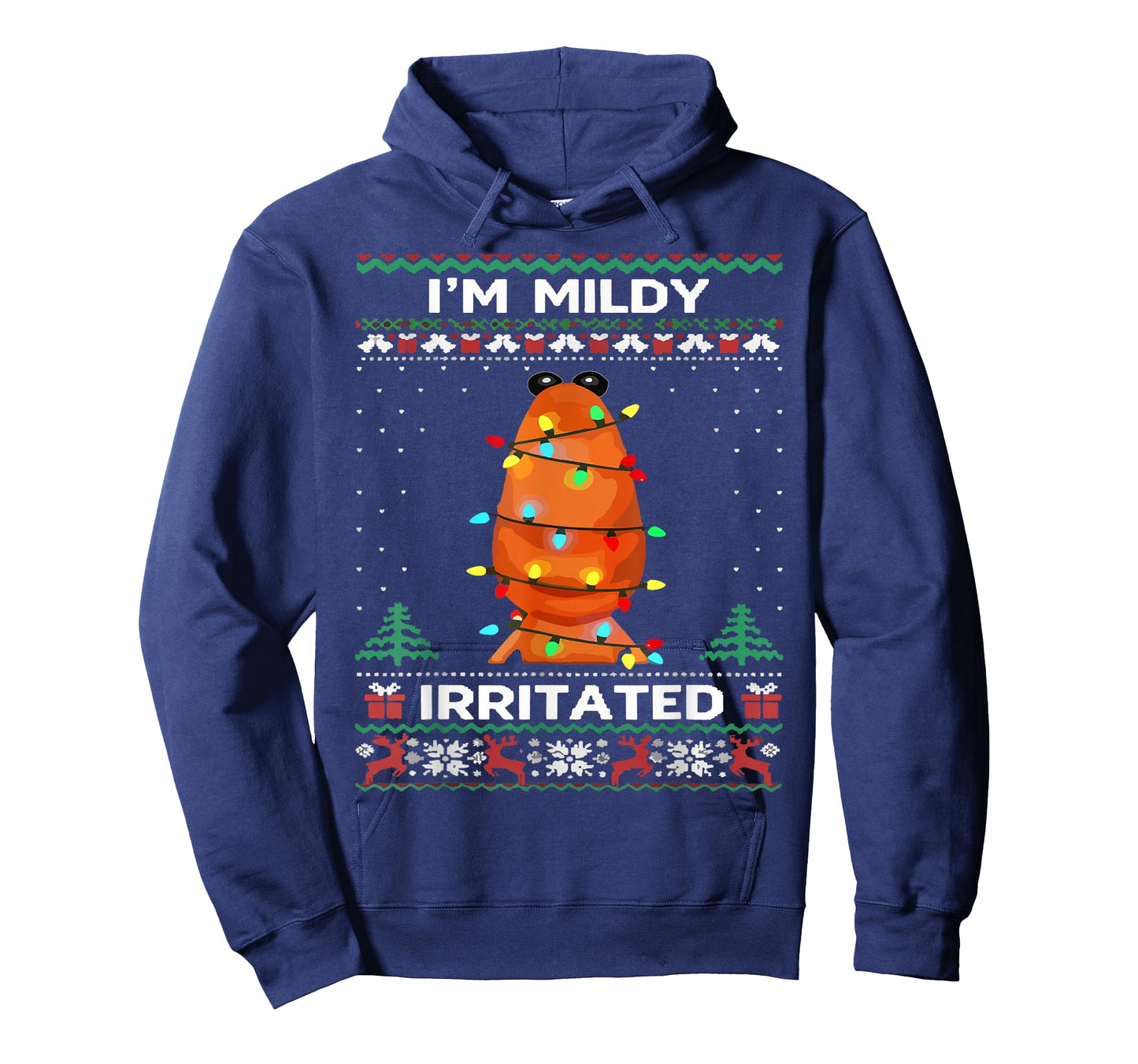 I'm Mildly Irritated Marcus The Worm Christmas Funny Meme T-Shirt