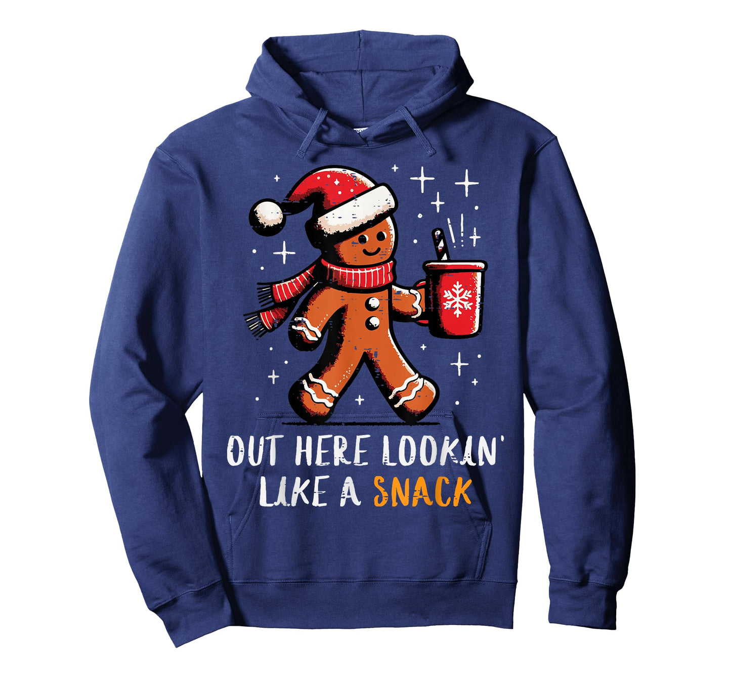 Christmas Gingerbread Out Lookin Like Snack Xmas Women Men T-Shirt