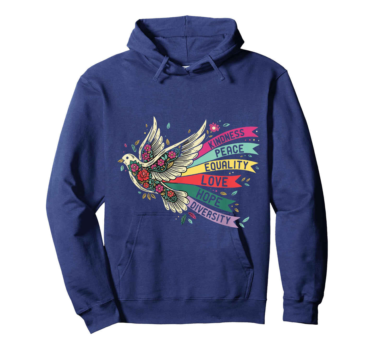Peace Dove Kindness Love Equality Hope Diversity T-Shirt