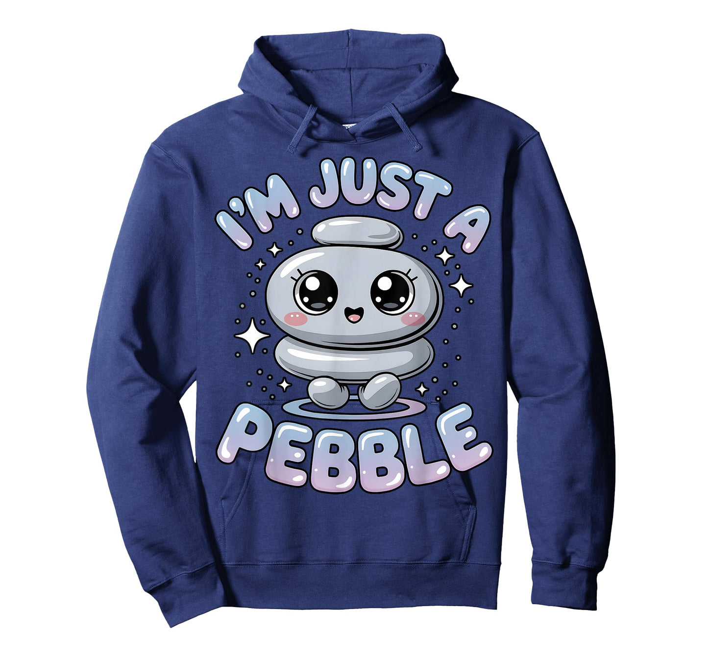 I’m Just a Pebble Funny Minimalist Rock Lover T-Shirt
