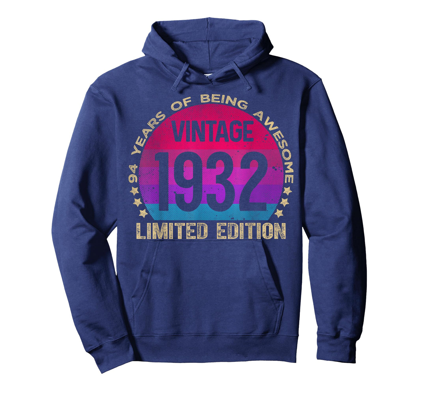 94 Year Old Gifts Vintage 1932 Limited Edition 94th Birthday T-Shirt