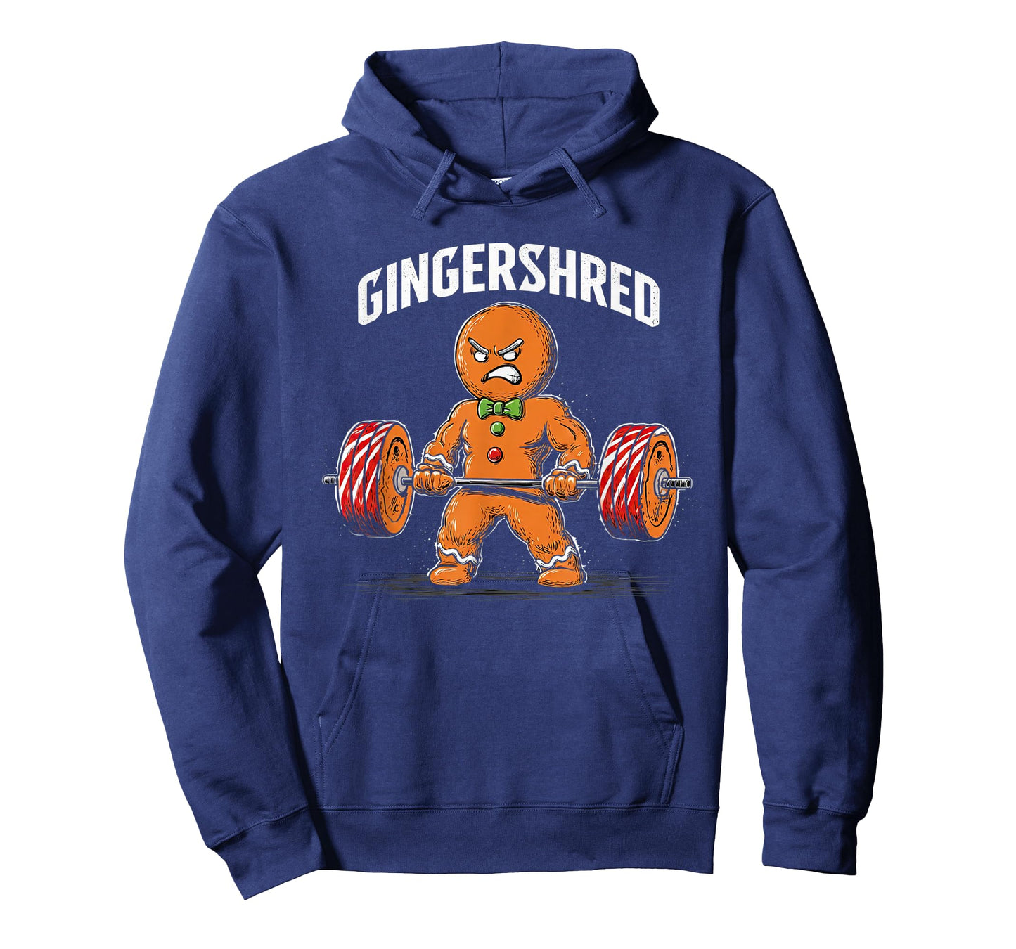 Gingershred Gingerbread Christmas Workout Gym Ginger-Shred T-Shirt