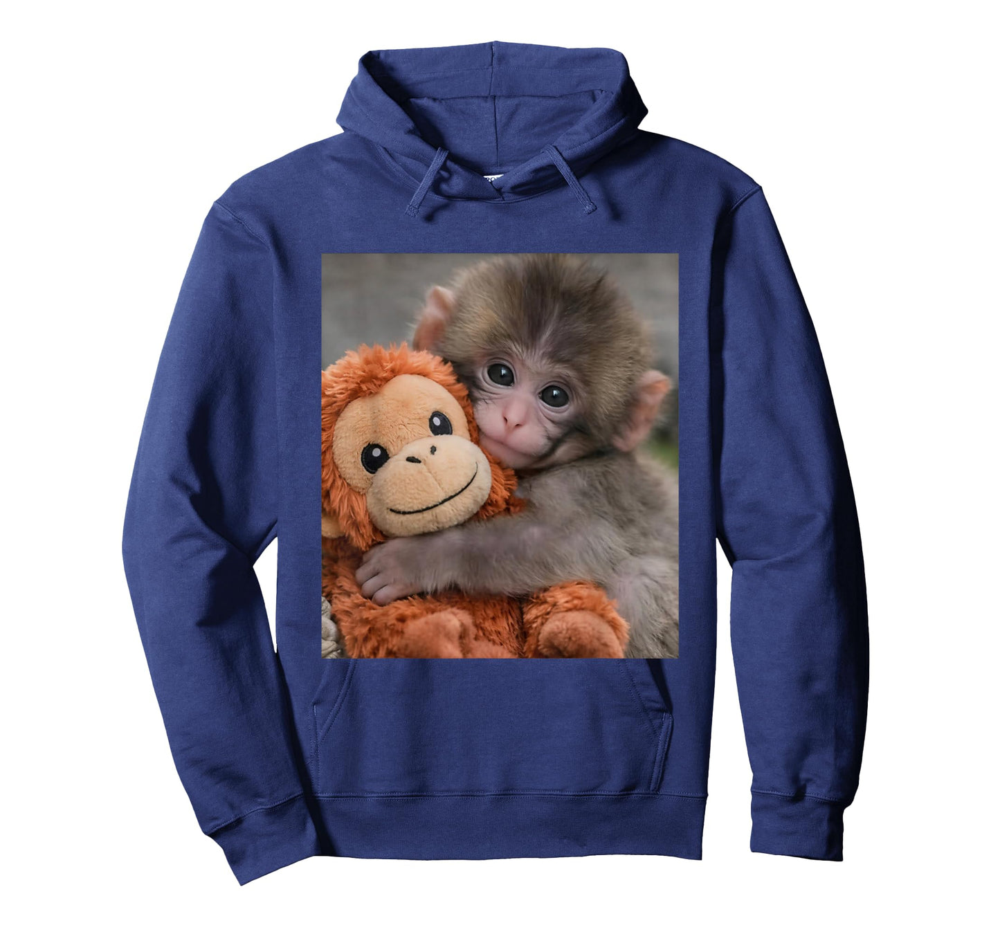 Cute Baby Monkey Punch T-Shirt