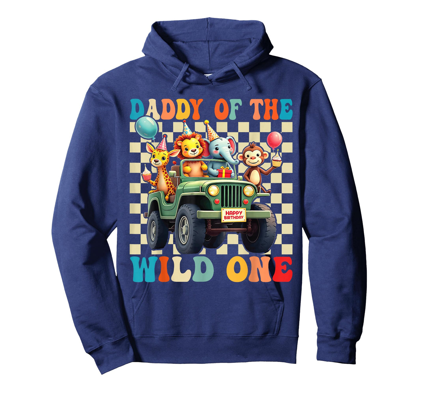Daddy of The Wild One 1st Birthday Safari Jungle Animals T-Shirt