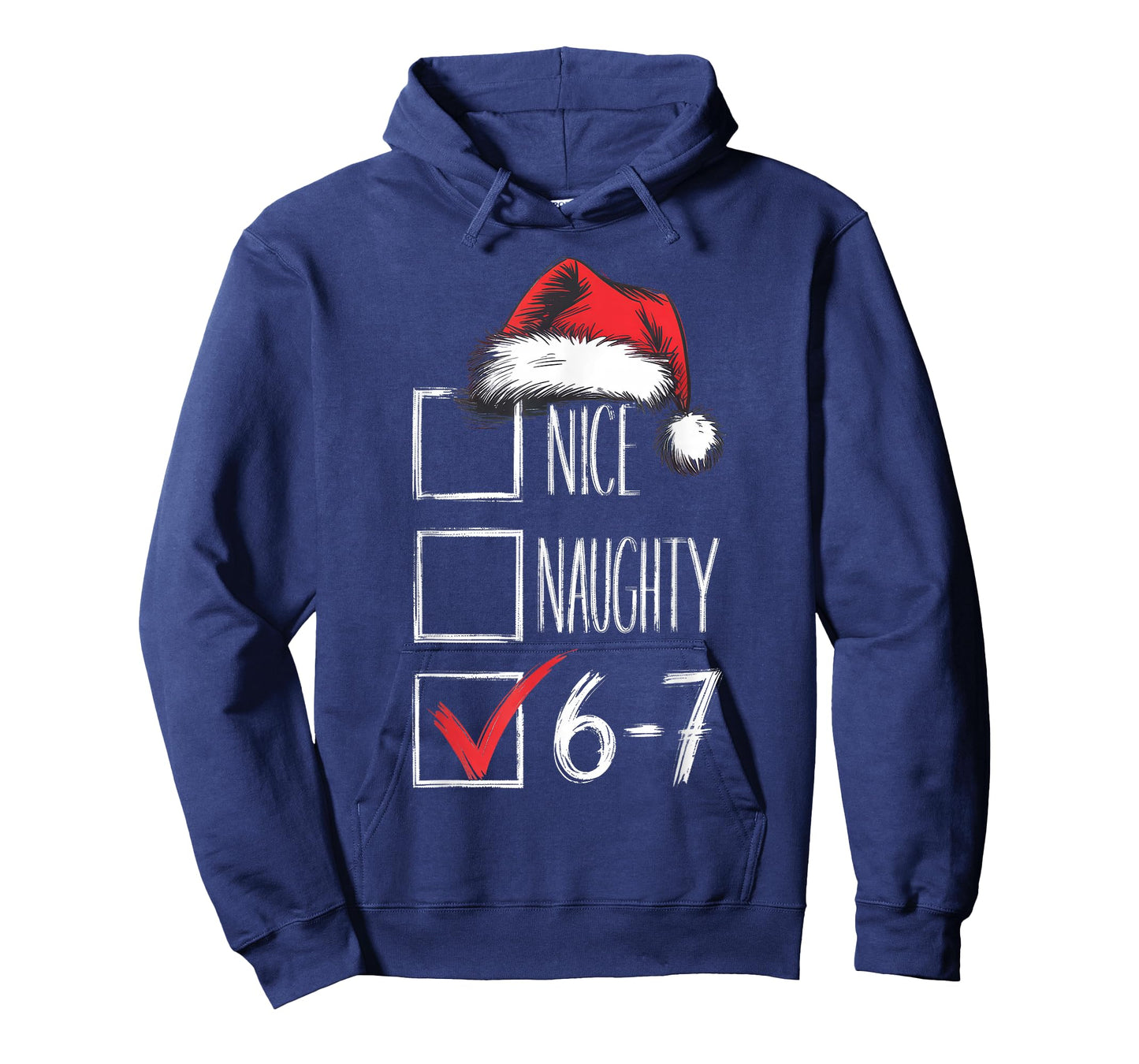 6-7 Nice Naughty 67 Christmas T-Shirt