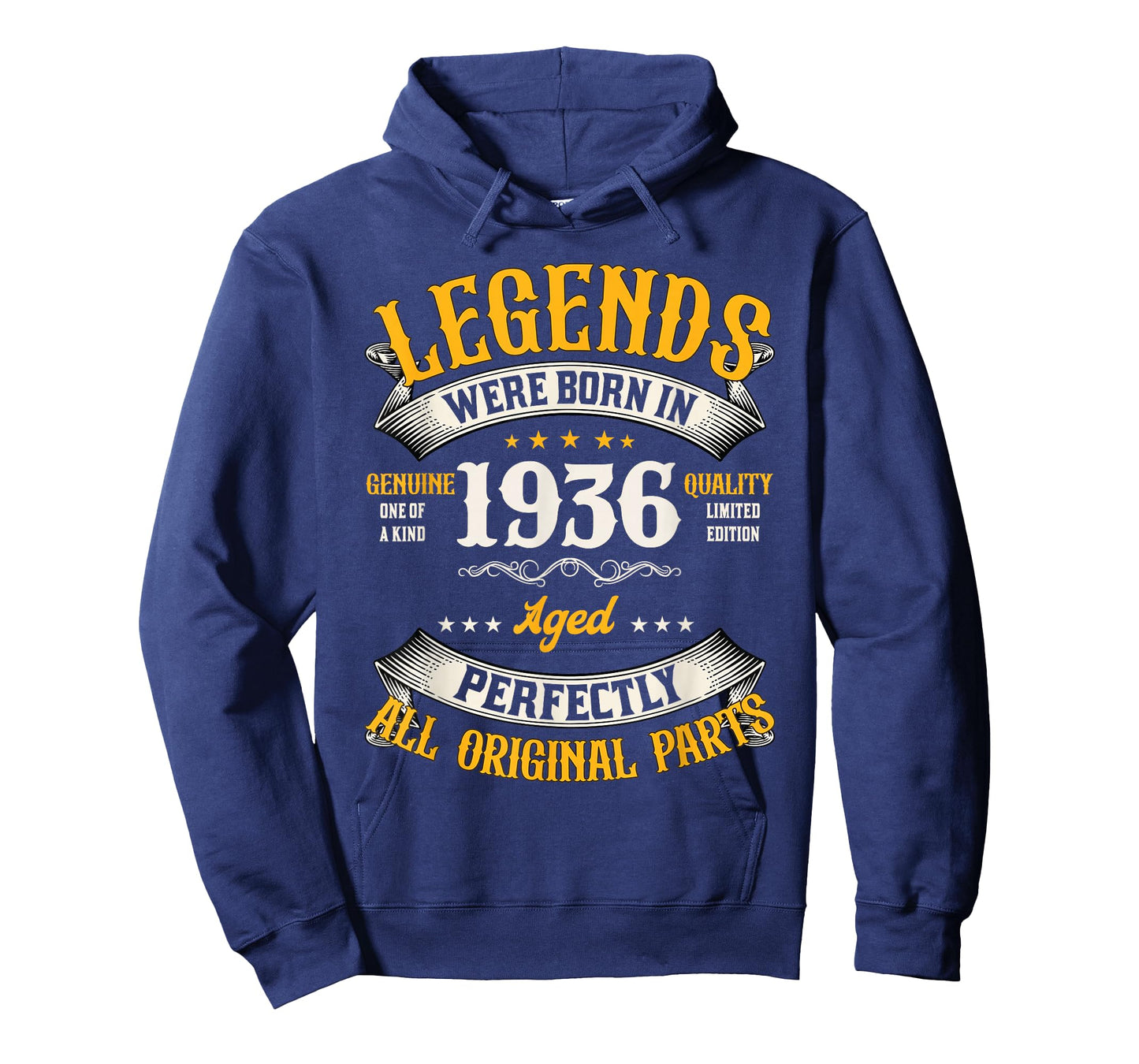 Vintage 90 Birthday Shirt for Men Legends were Born in 1936 T-Shirt