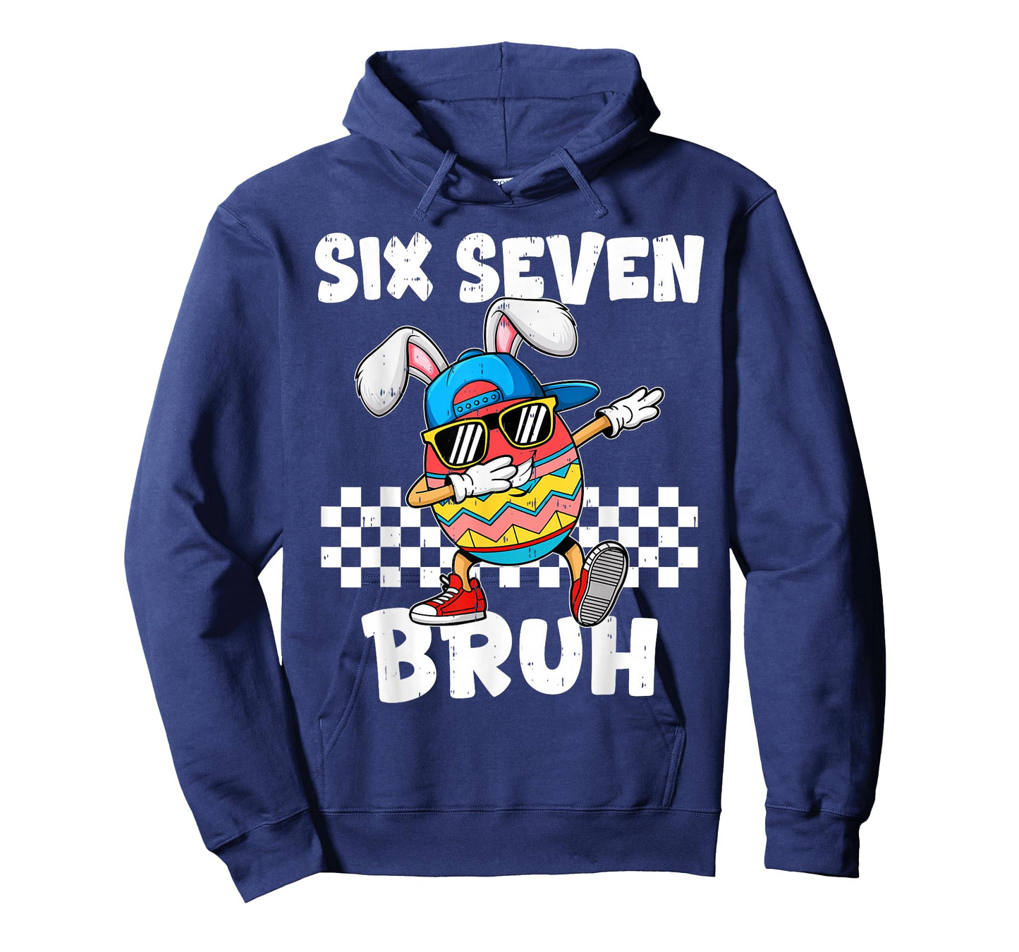 Boys Easter Funny Dabbing Bunny Bruh Six Seven 67 Memes 6 7 T-Shirt