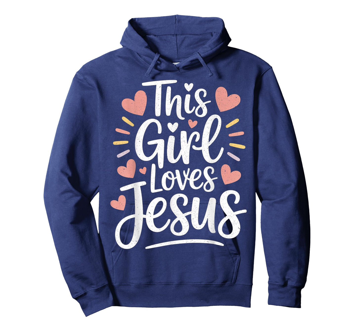 This Girl Loves Jesus Gift for Christian Teen Kid Cool Women T-Shirt