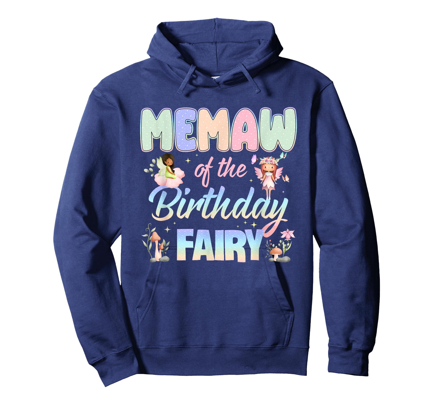 Memaw of The Birthday Fairy Little Girl Magical Family T-Shirt