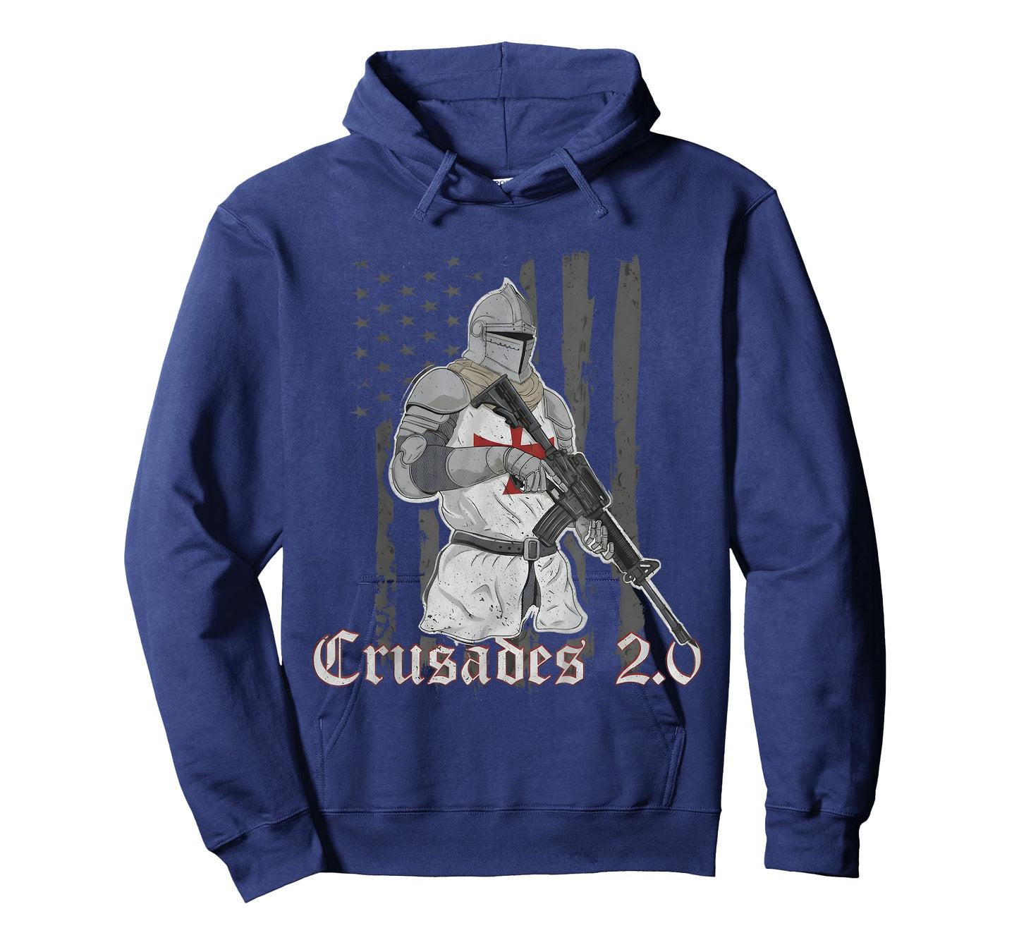 Crusades 2.0 USA American Us Flag Quote T-Shirt