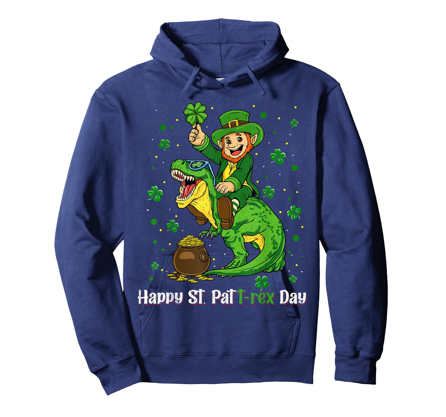 Funny T-Rex Dinosaur St Patricks Day for Boys Kids Toddler T-Shirt
