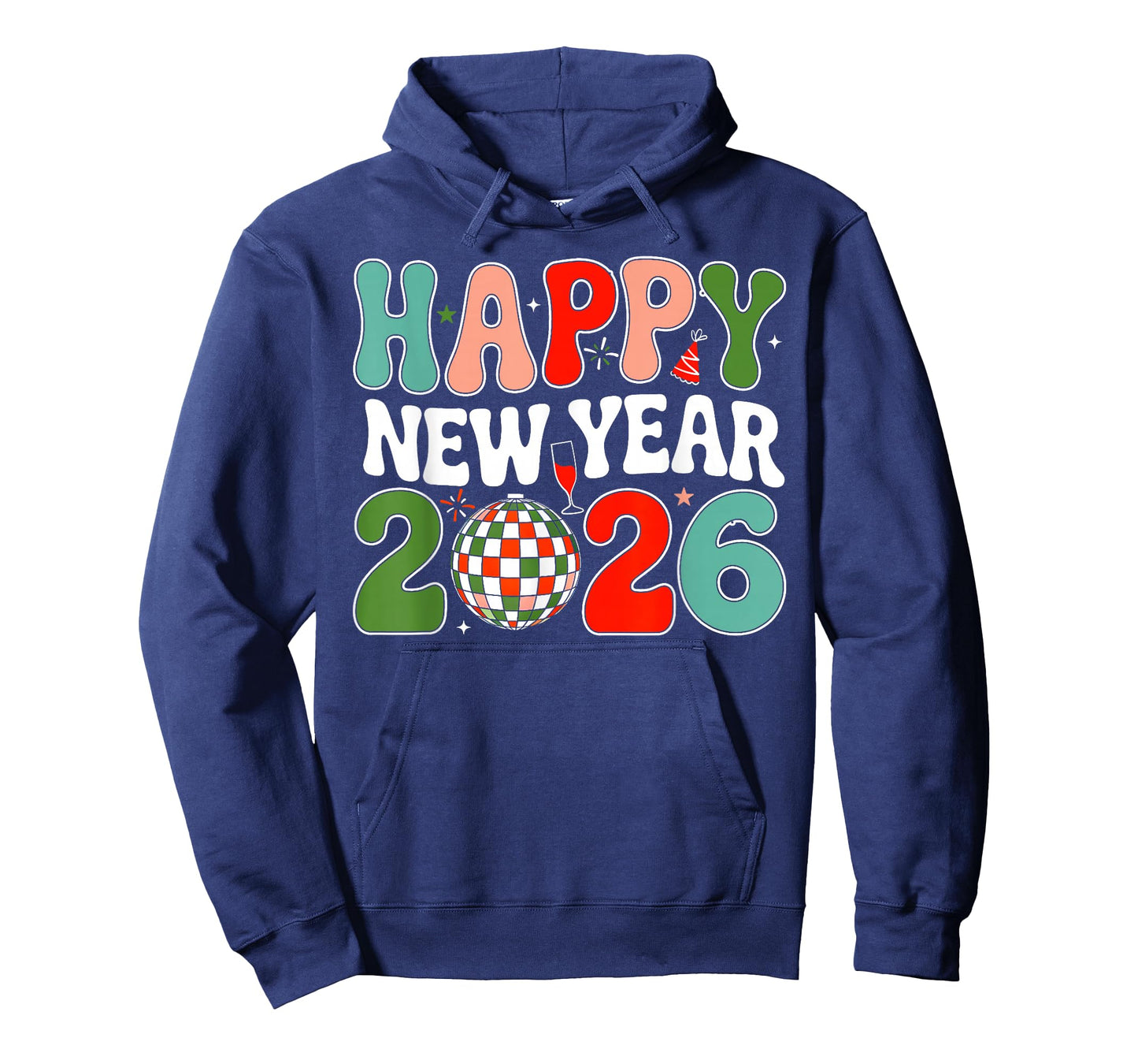 Vintage New Years Eve Party Countdown Happy New Year 2026 T-Shirt