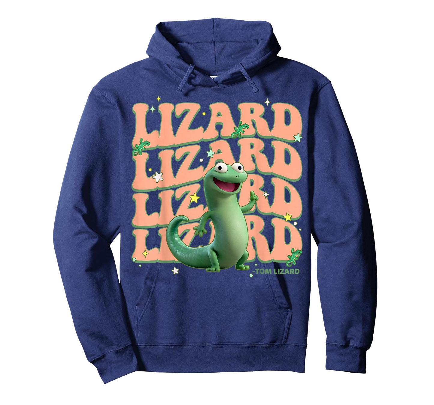 Disney Pixar Hoppers Cute Tom Lizard Groovy Poster T-Shirt