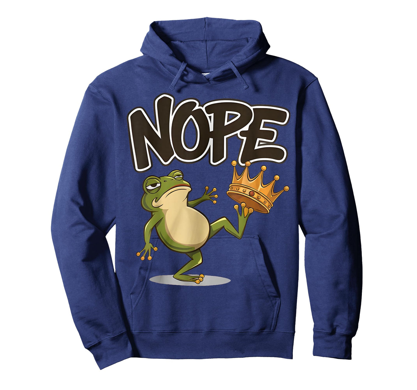 No Kings in America Frog Funny Political Meme T-Shirt