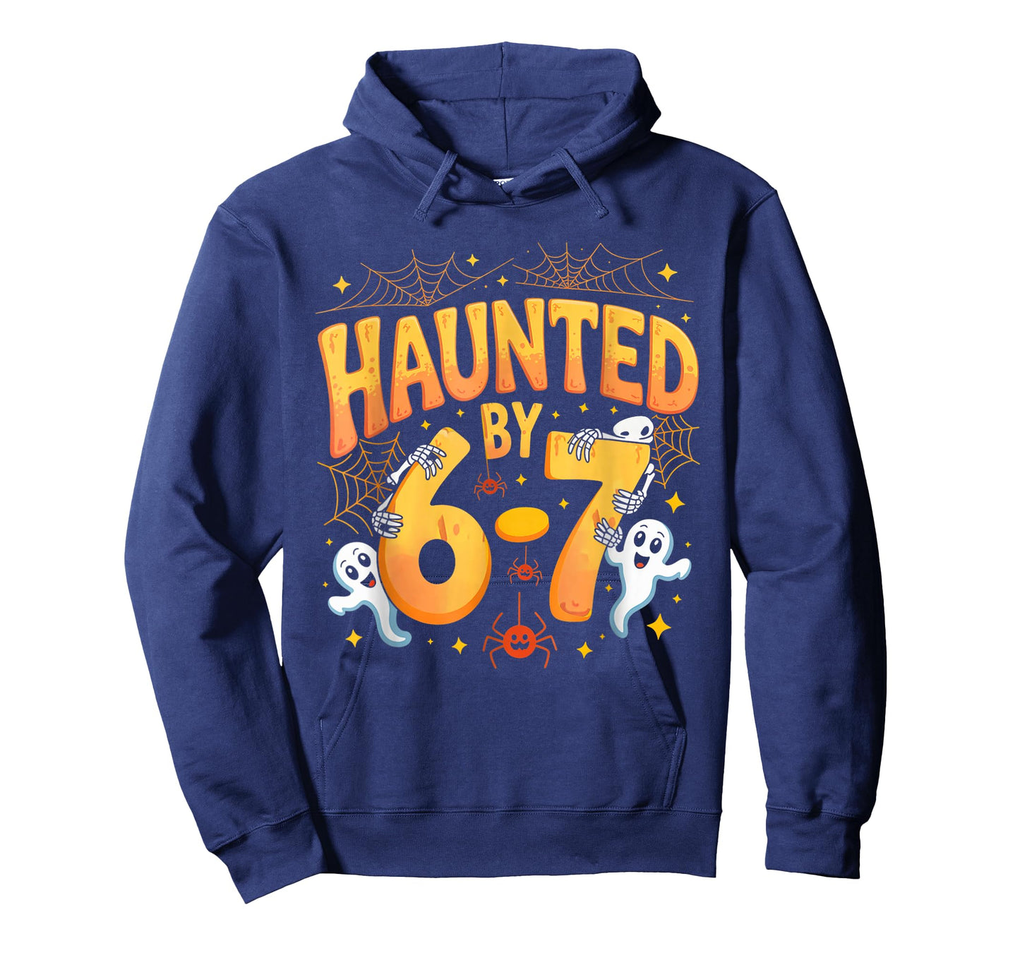 Haunted by 6-7 Six Seven 6 7 Meme Design Couples Halloween T-Shirt
