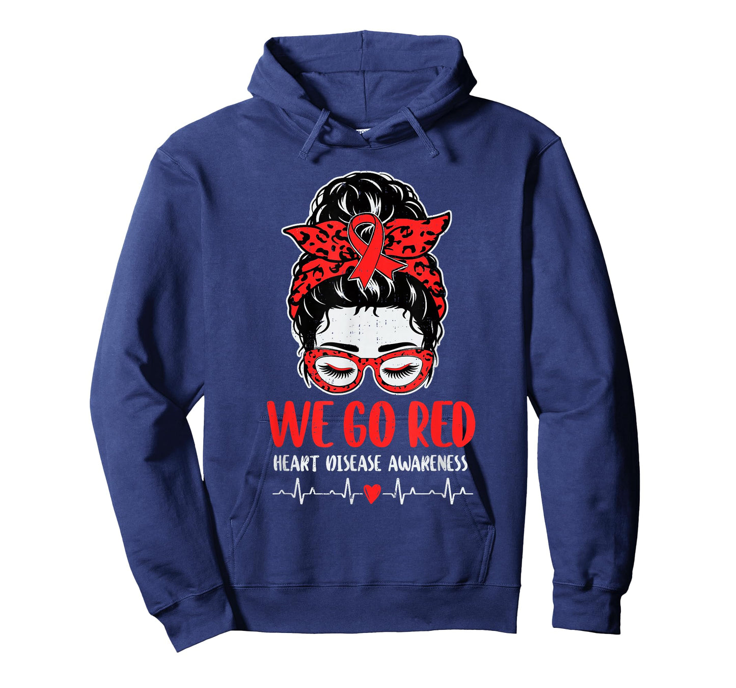 February is Red Heart Disease Awareness CHD Heart Health T-Shirt