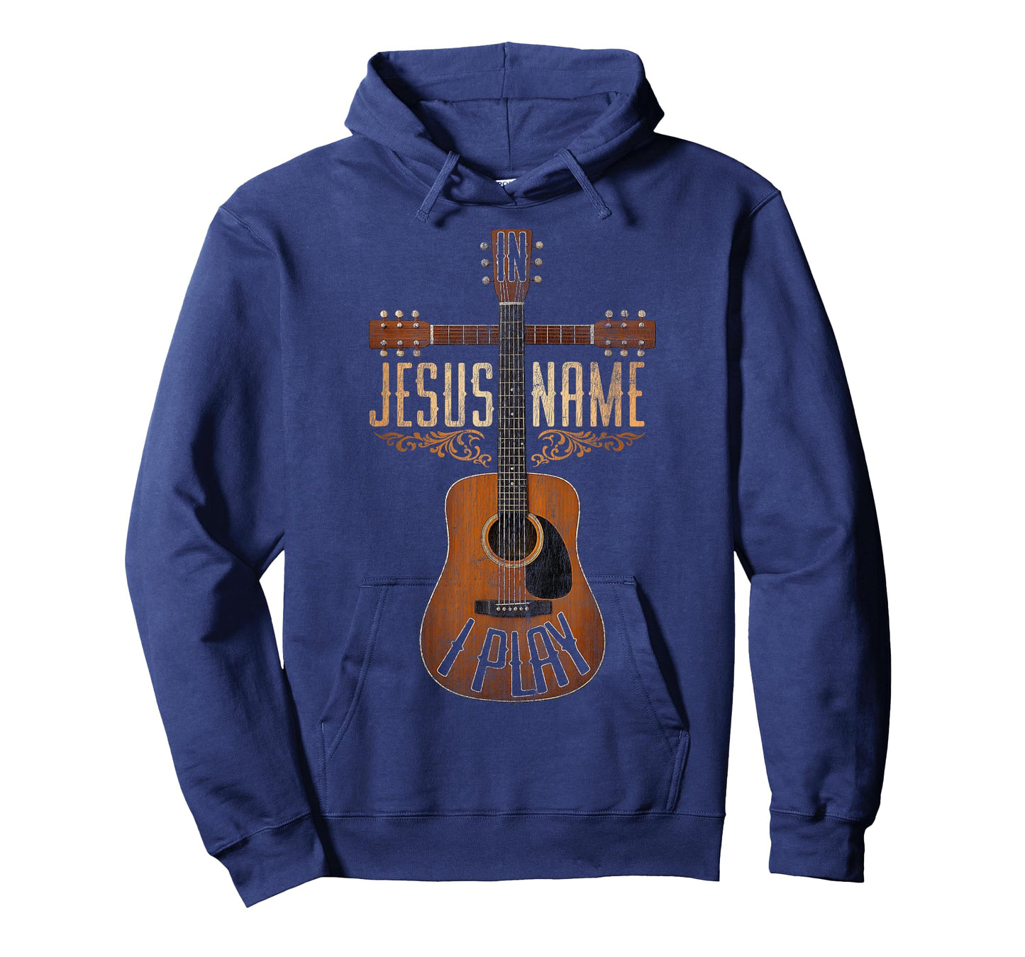 in Jesus Name I Play Christian Guitar Faith T-Shirt