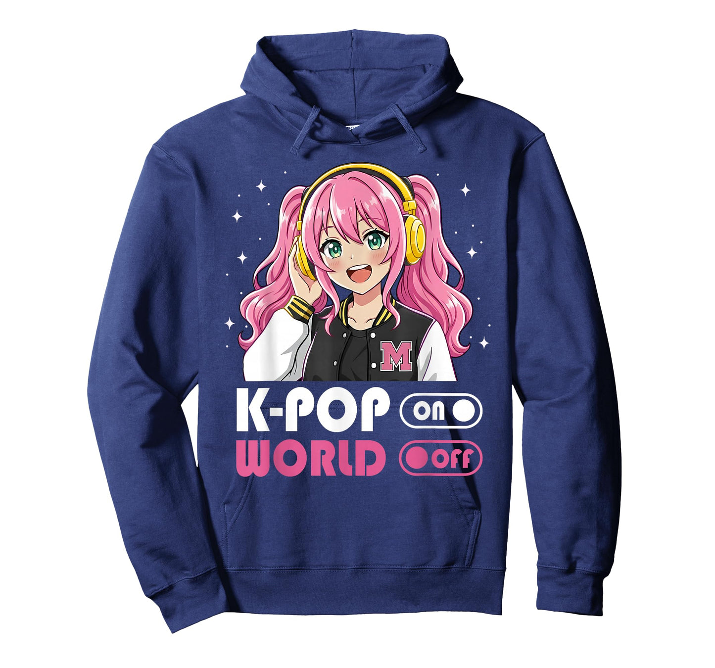 Funny Anime K-Pop Girl Design for Girls Teen T-Shirt