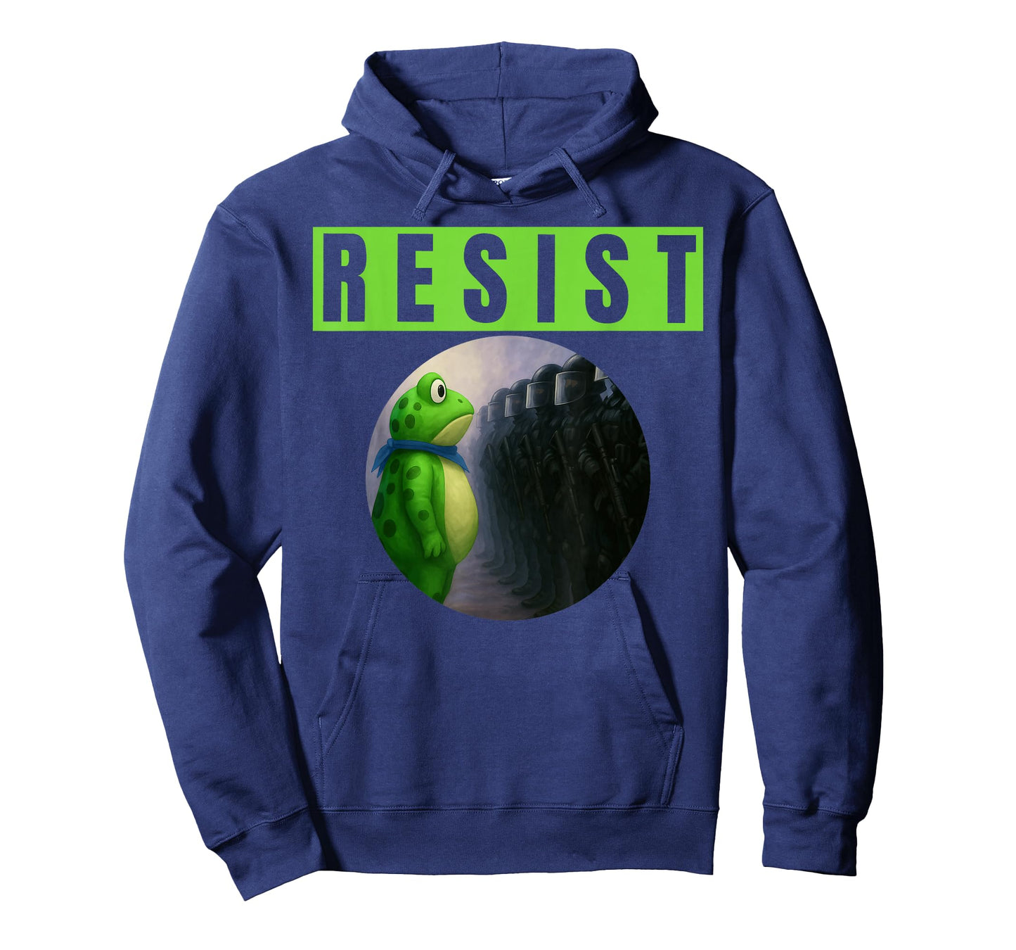 Portland Frog Protest Funny Political Satire Activism Resist T-Shirt