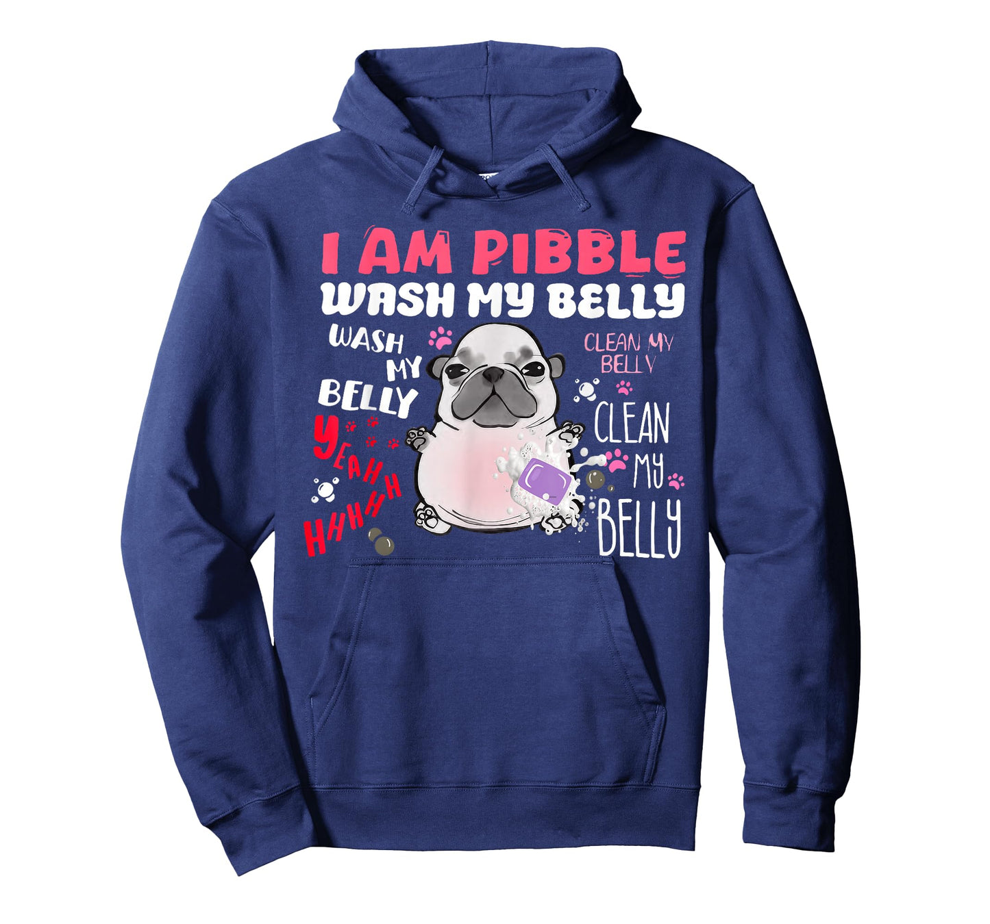 I Am Pibble Wash My Belly Funny Dog Meme T-Shirt
