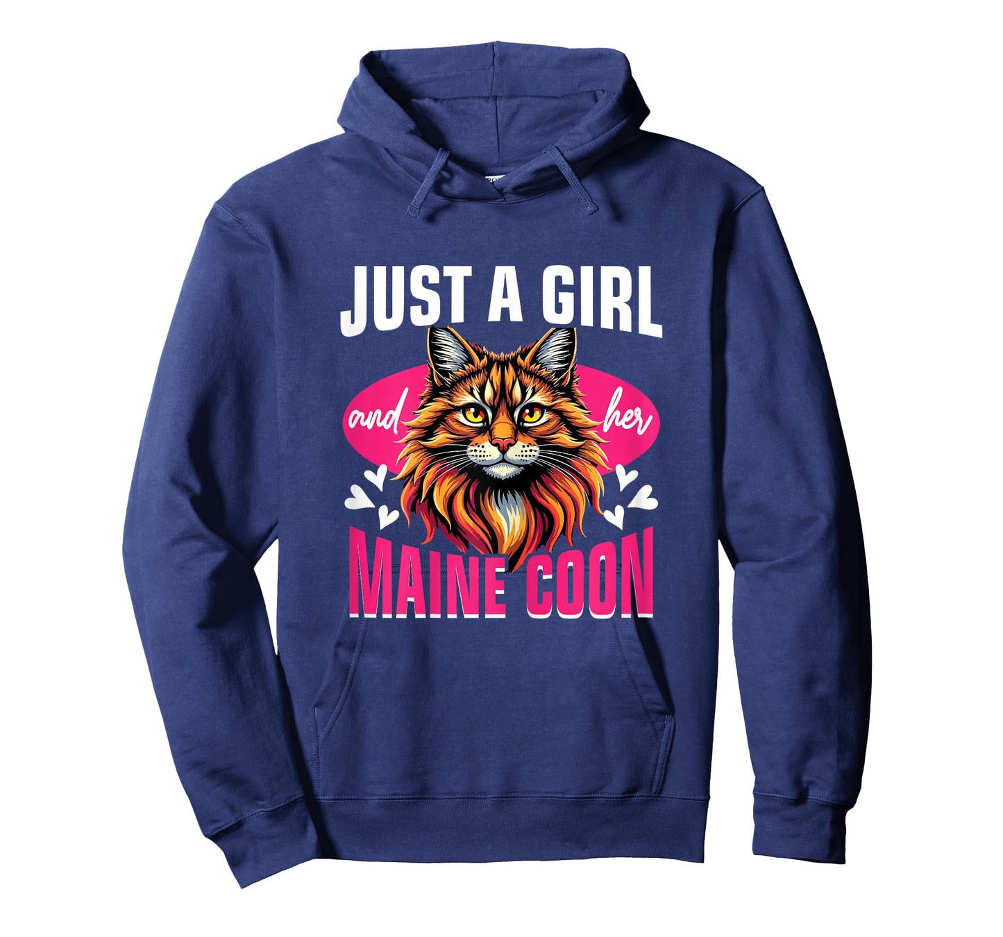 Maine Coon Cat Lover, Just A Girl and Her Maine Coon T-Shirt