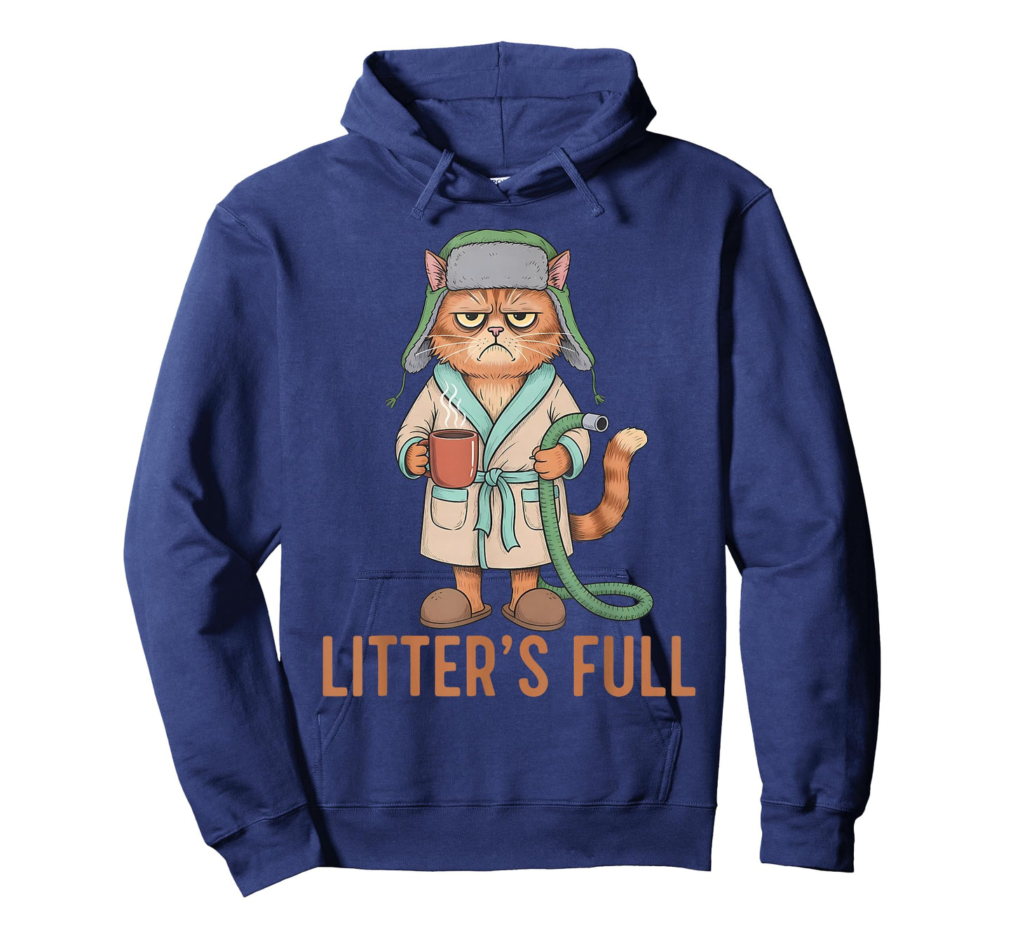 Funny Litter’s Full Cat Parody Cute Cat Lover Christmas Xmas T-Shirt