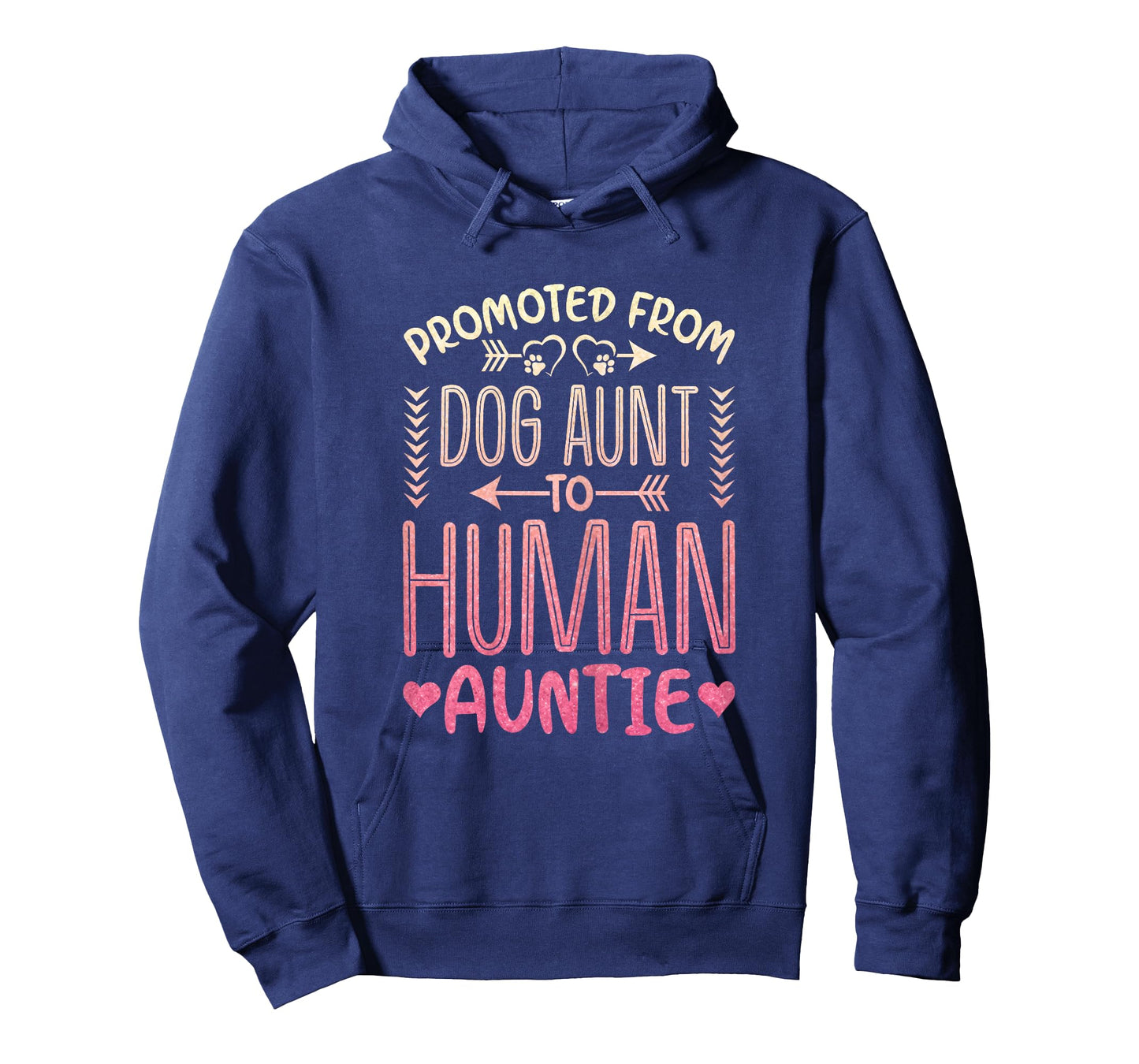 Promoted from Dog Aunt to Human Auntie Dog Lover T-Shirt