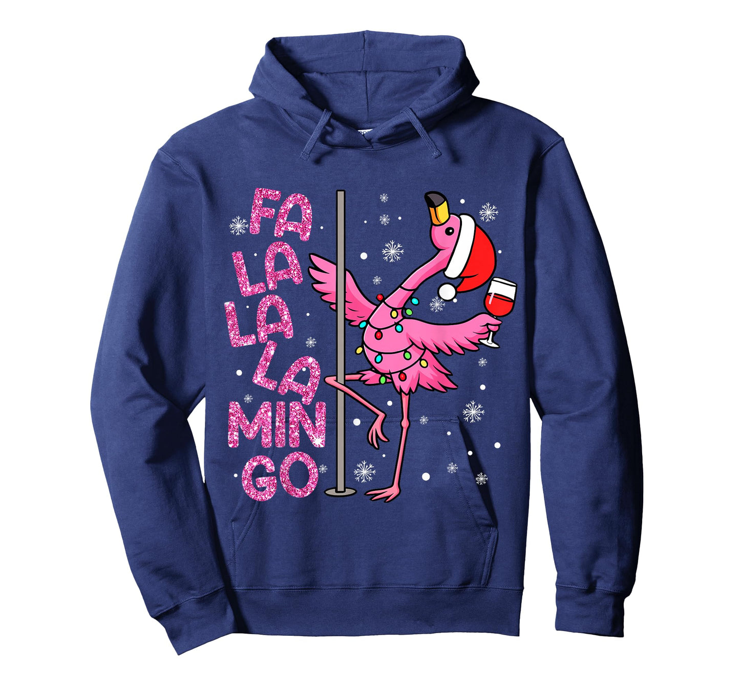 FA La La La Mingo Flamingo Christmas Dancing Party Xmas Pjs T-Shirt