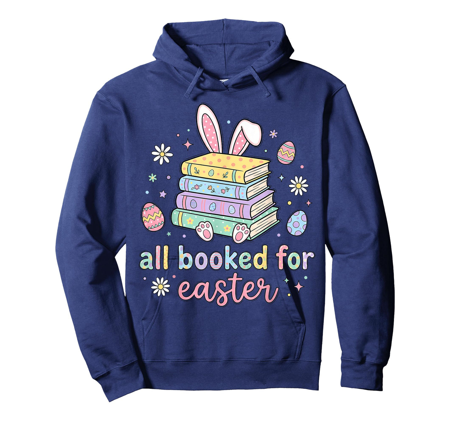 All Booked for Easter Cute Bunny Book Lover Easter Reading T-Shirt