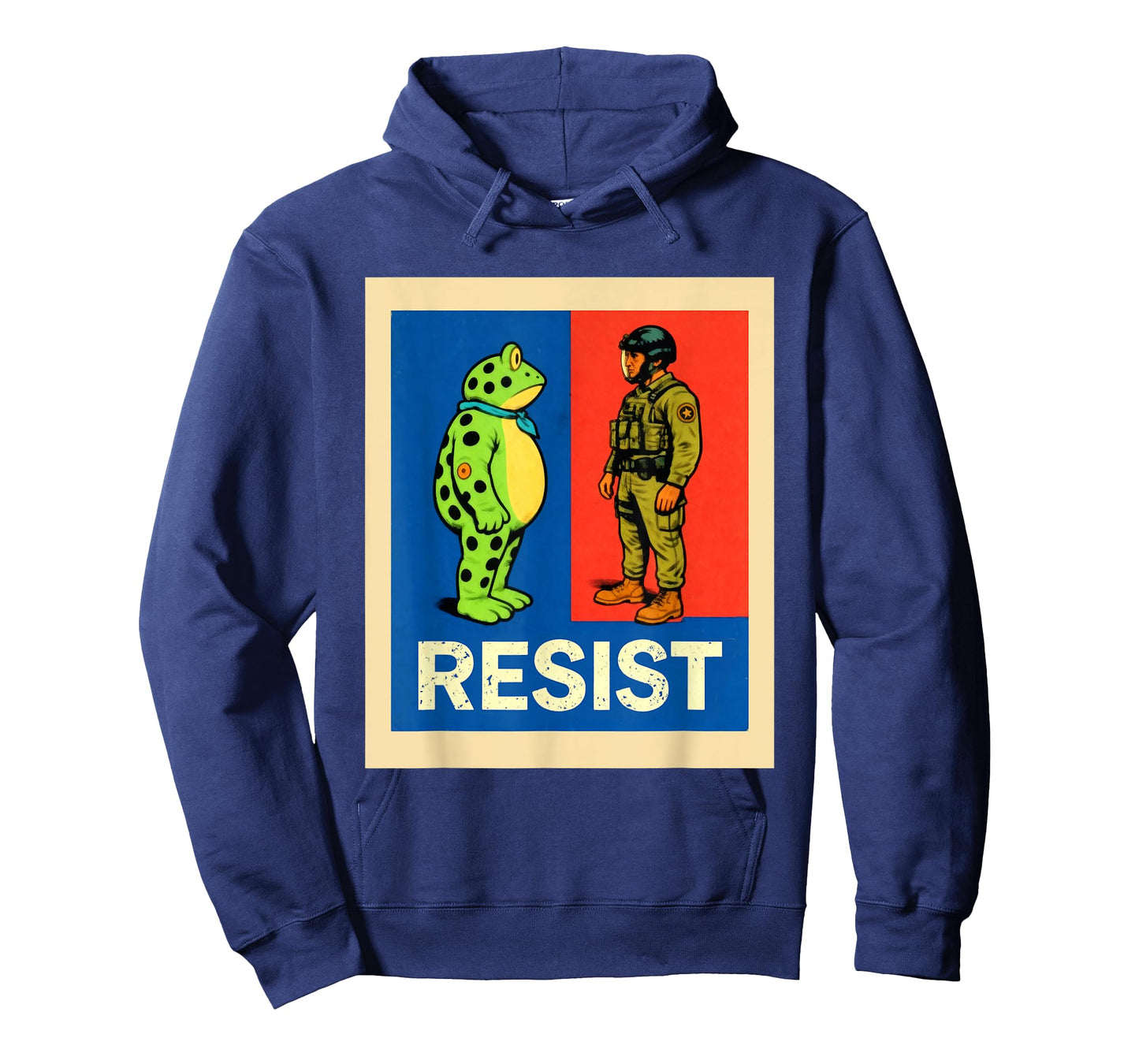 Resist Frog Portland Activist Protest for Men and Women T-Shirt