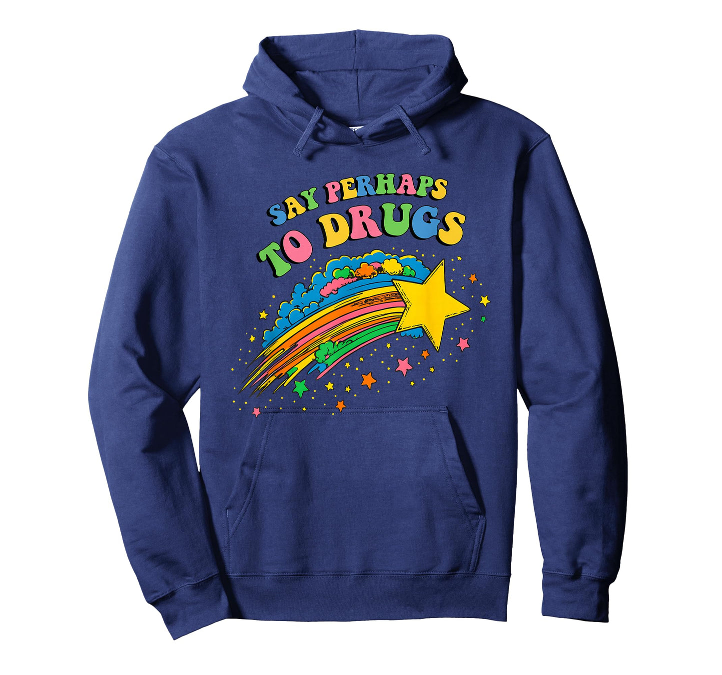 Say Perhaps to Drugs Colorful Cute Star T-Shirt