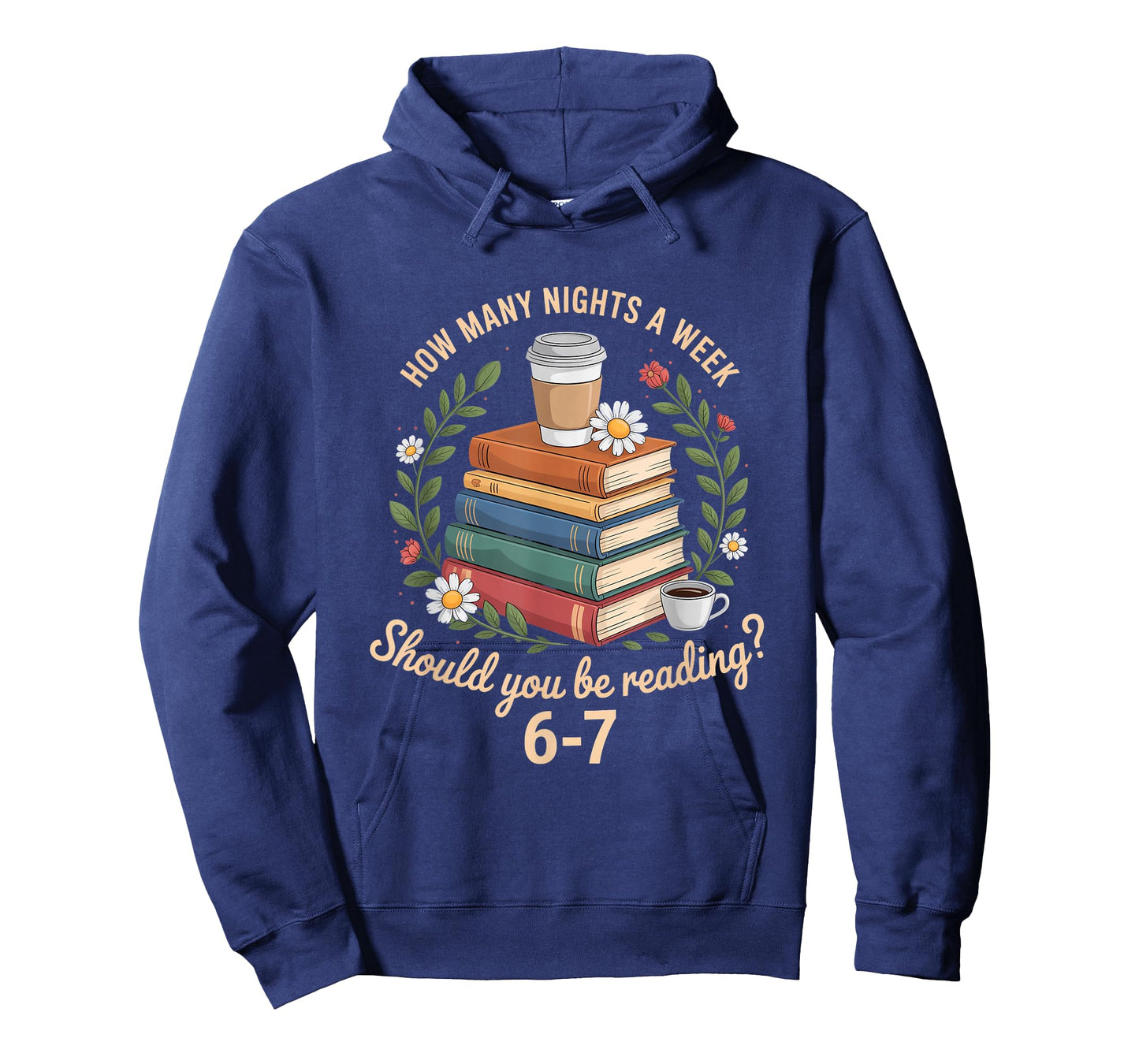 How Many Nights A Week Should You Be Reading 6 7 Book Meme T-Shirt