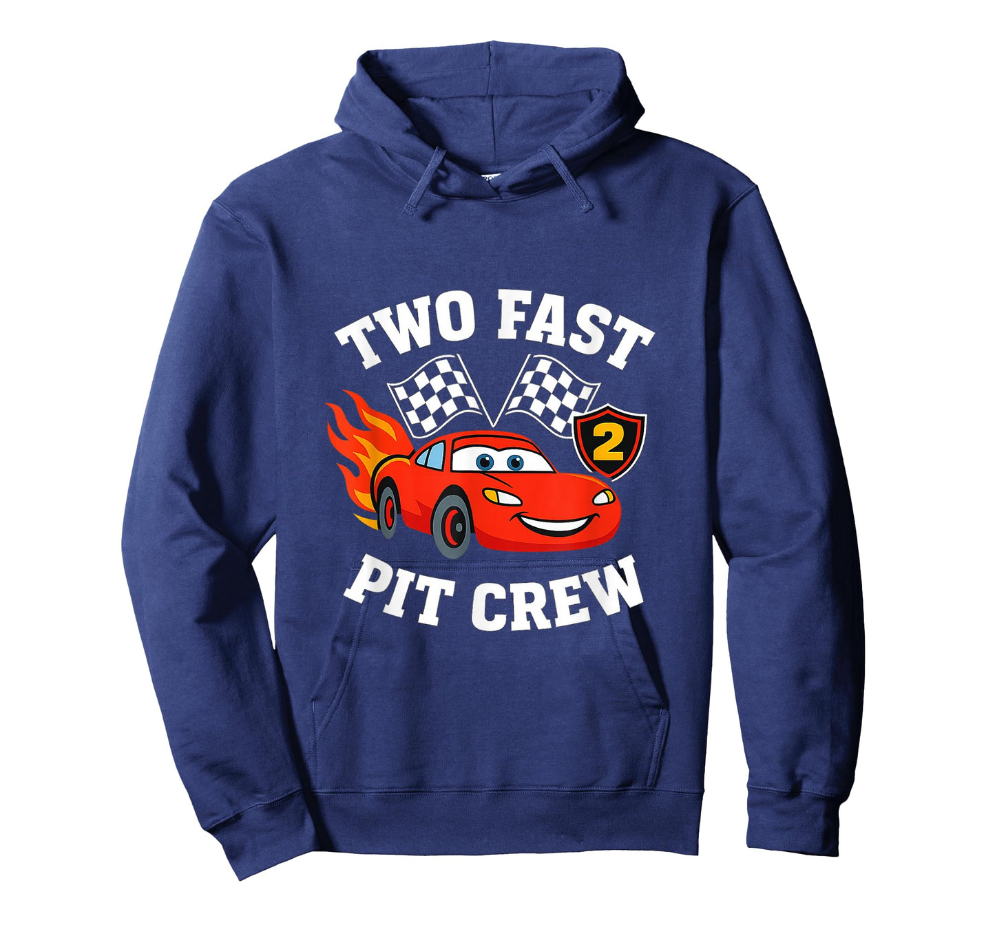 Two Fast 2 2nd Birthday Pit Crew 2yr Year Old T-Shirt