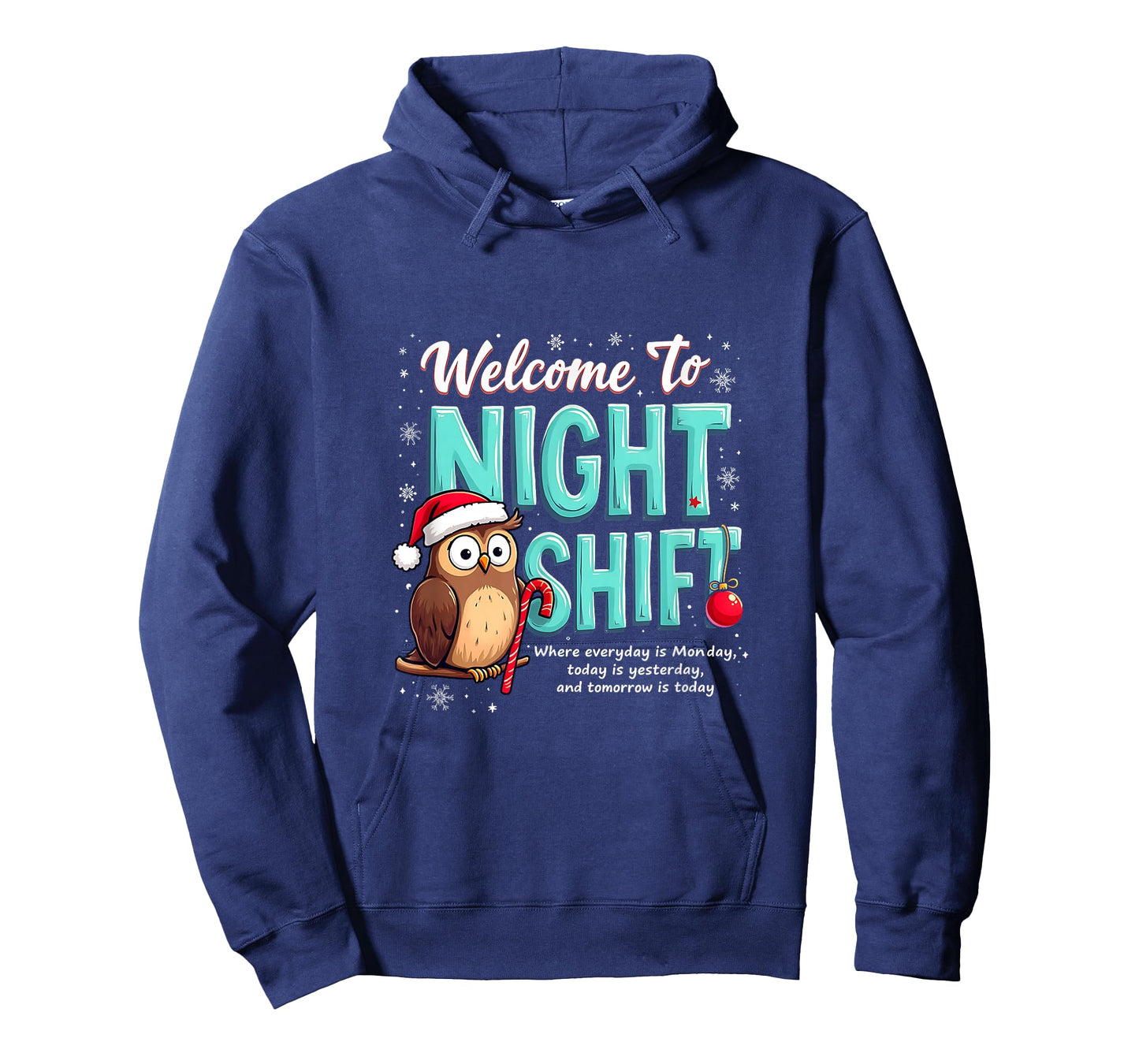 Funny Christmas Nurse ICU Santa Silent Night Groovy ER CNA T-Shirt