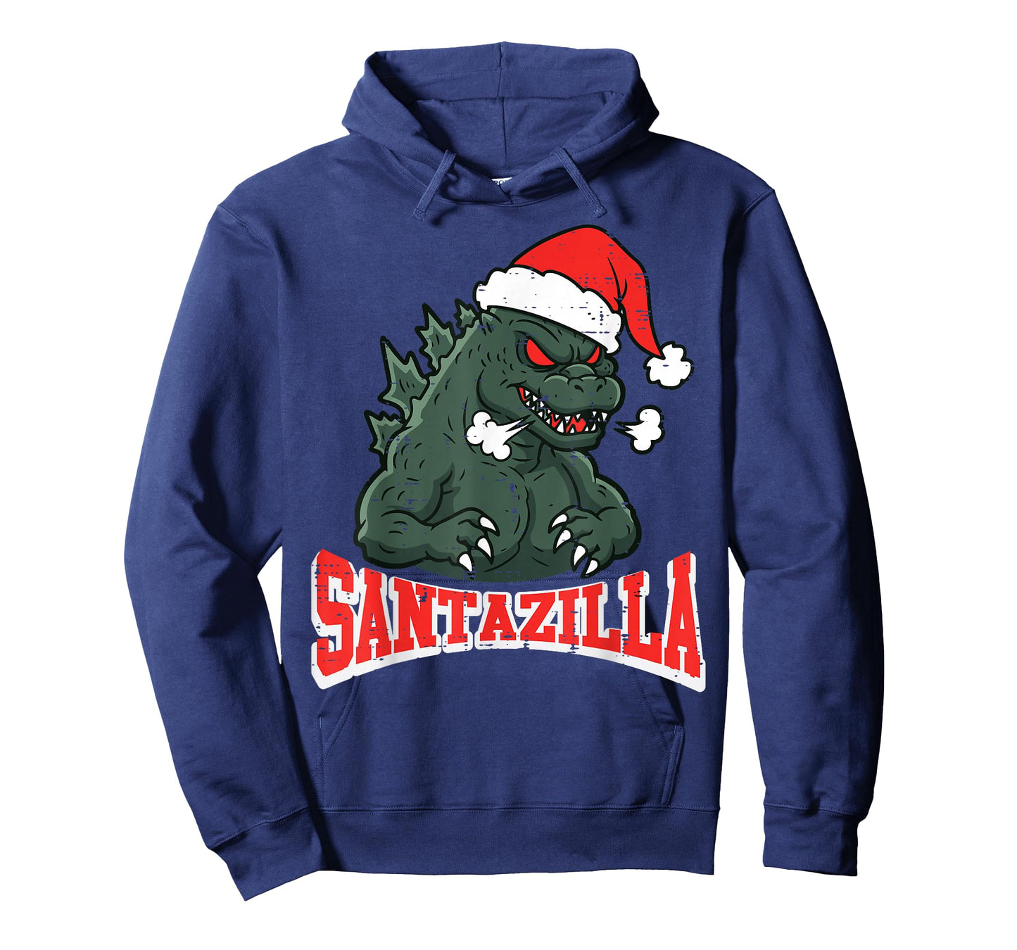 Christmas Japanese Monster Santazilla Xmas Men Women Kids T-Shirt