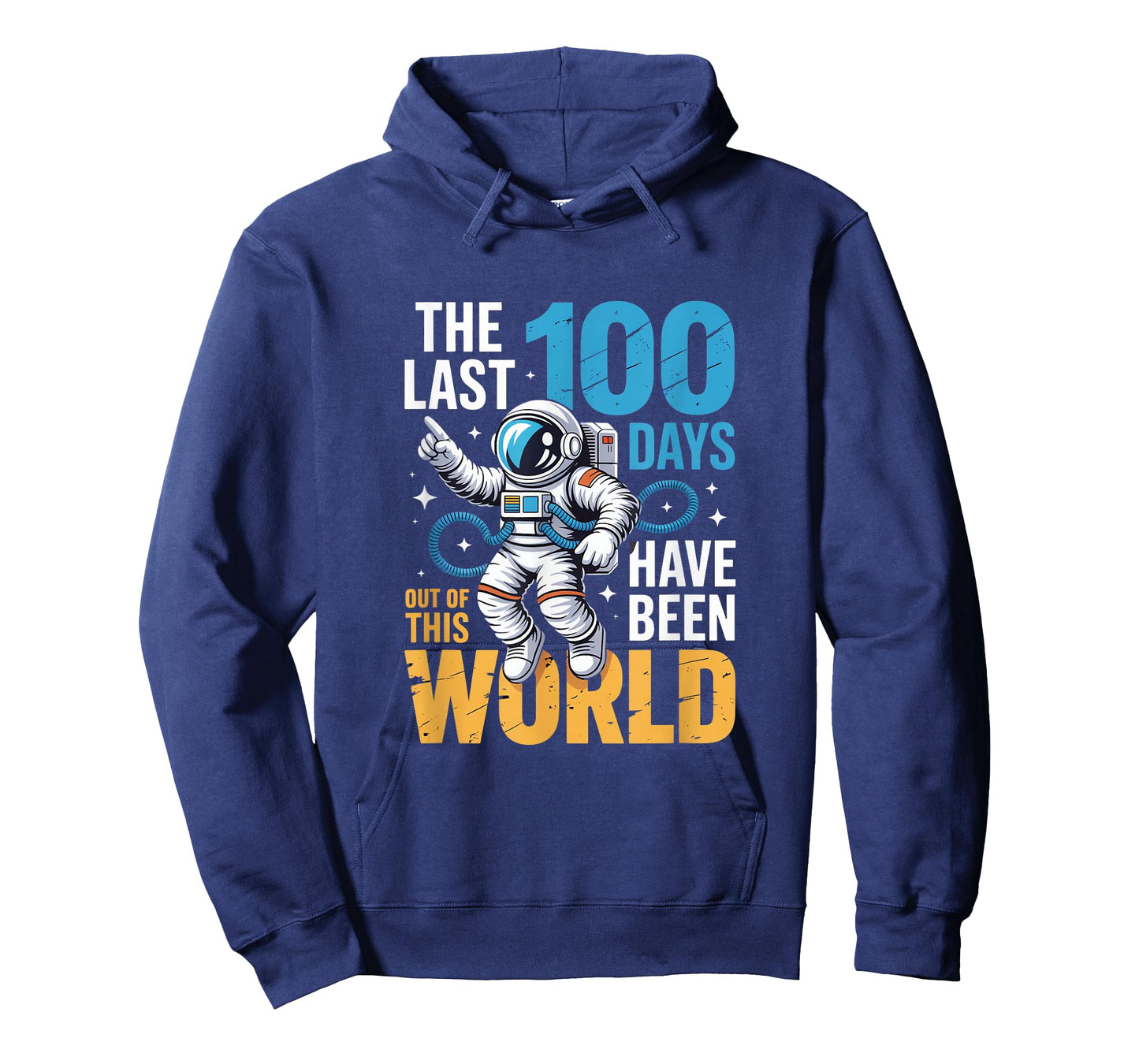 100 Days Out of This World 100th Day of School Boys Space T-Shirt