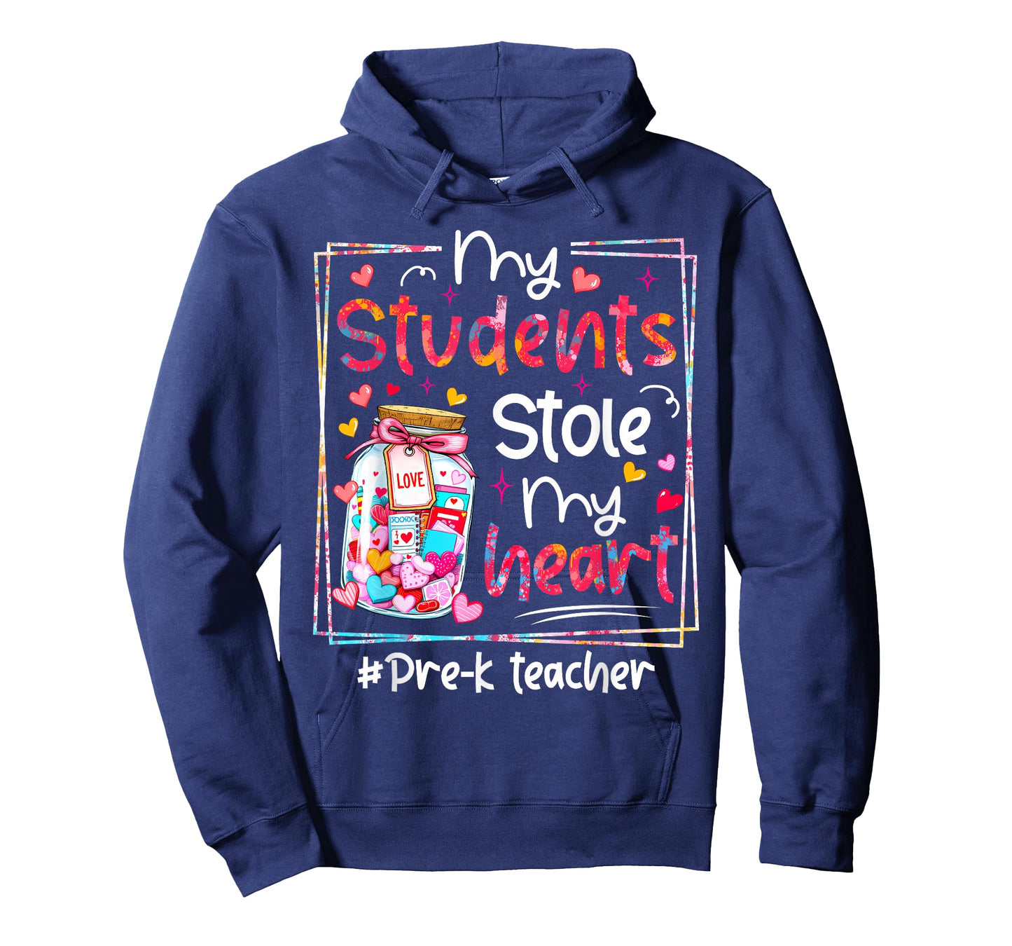 Valentine My Students Stole My Heart Pre-K Teacher T-Shirt