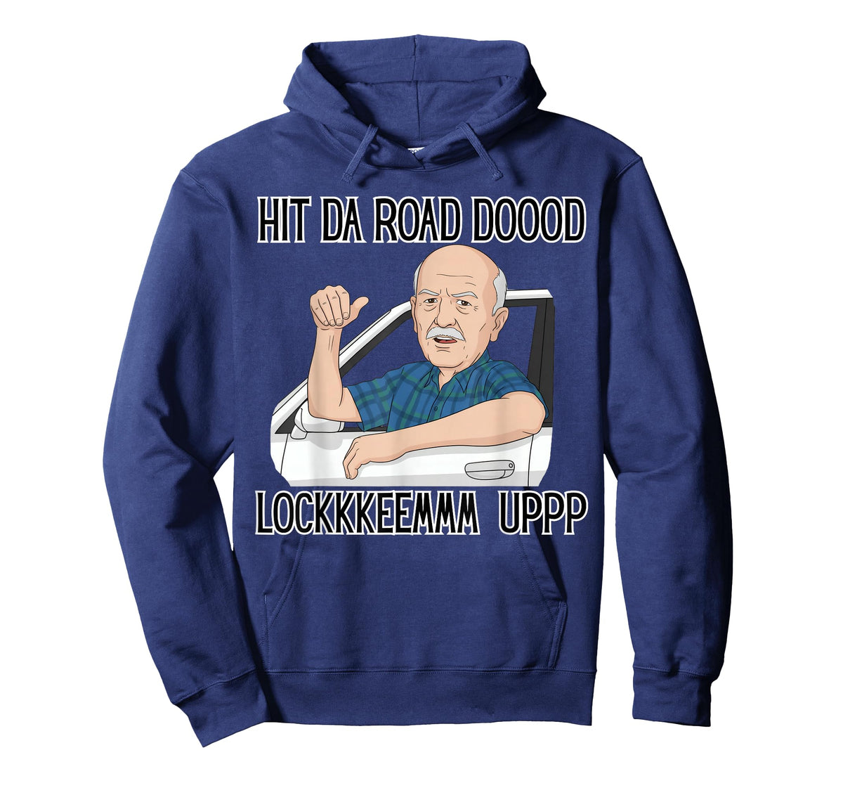 Funny for Men Hit The Road Dude Lock em' Up Funny Lock em up T-Shirt