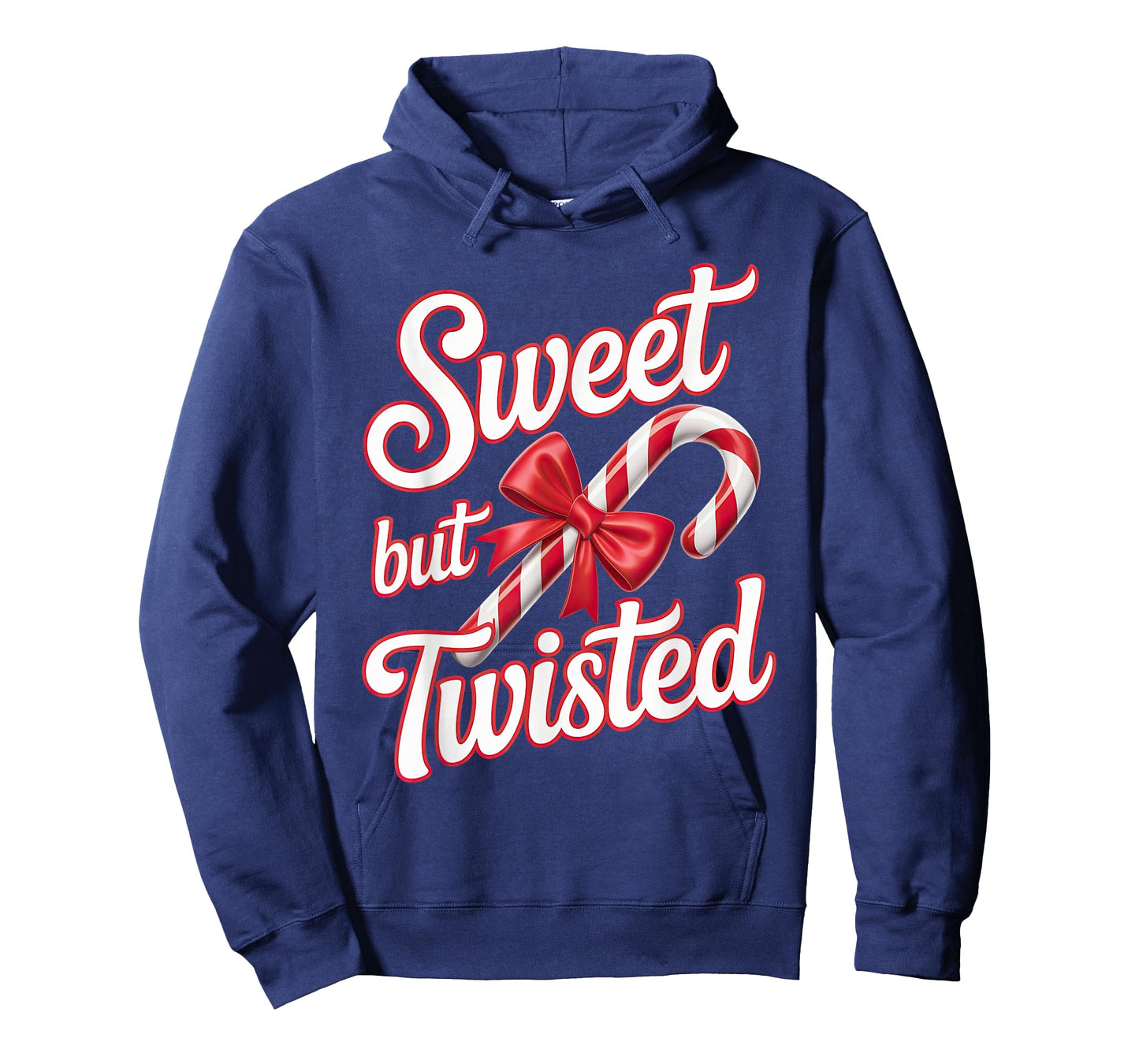 Sweet But Twisted Candy Cane Funny Christmas T-Shirt