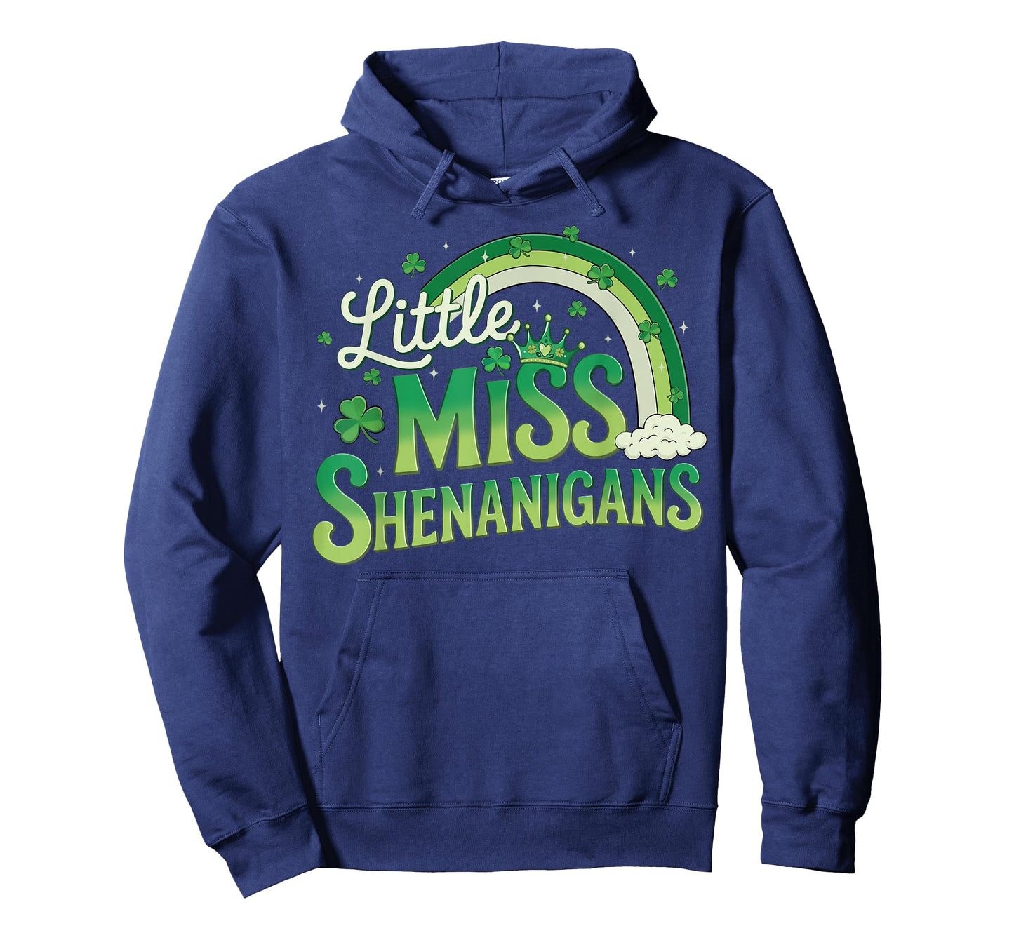 Little Miss Shenanigans for Girls Daughter St Patricks Day T-Shirt
