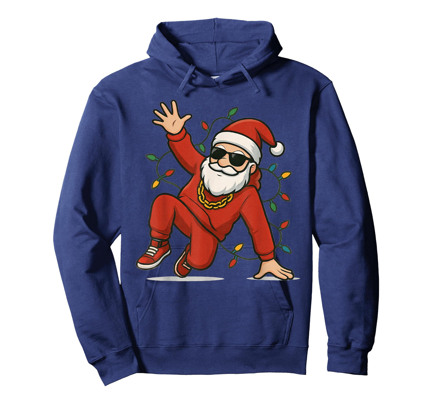 Dancing Hip Hop Santa Claus Xmas Christmas Party T-Shirt