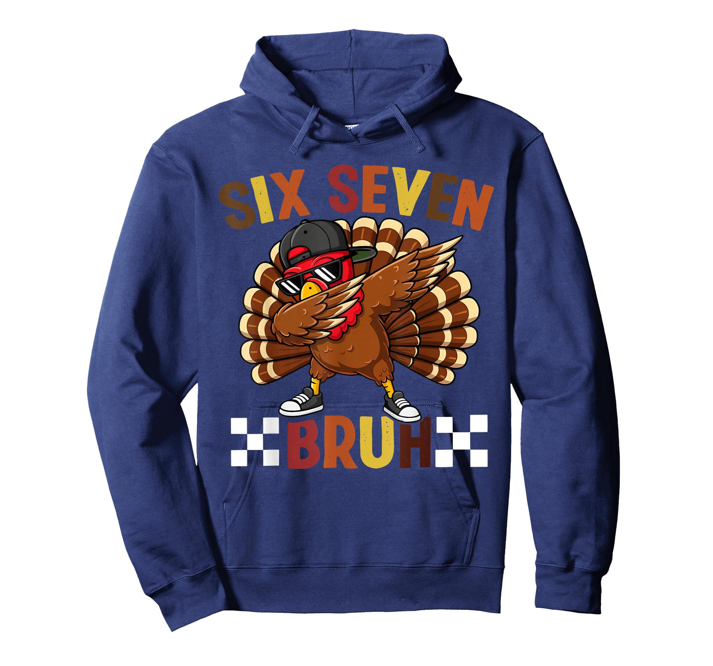 Six Seven 67 Thanksgiving Meme Funny Thankful Turkey Dabbing T-Shirt