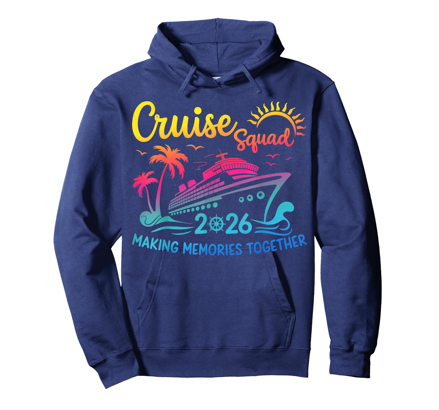 Cruise Squad 2026 Summer Vacation Matching Family Cruise T-Shirt