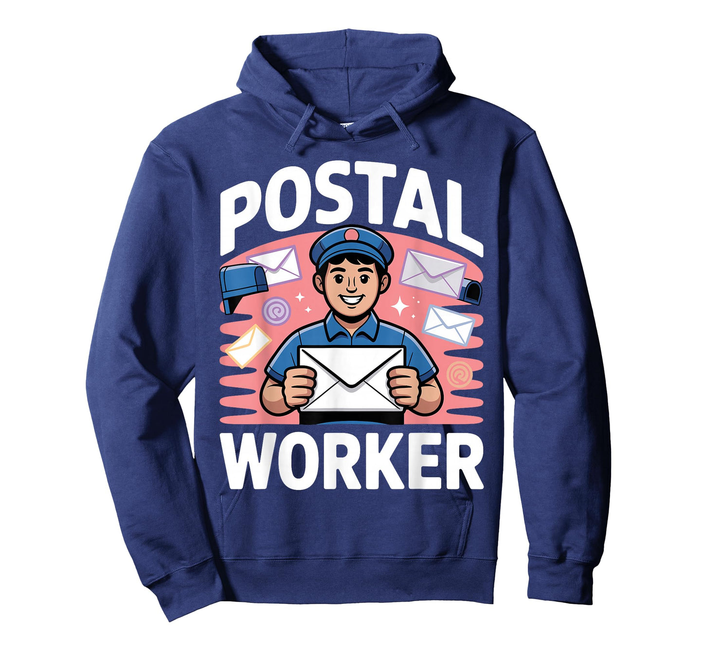 Funny Postal Worker Art for Men Women Mail Man Mail Carrier T-Shirt