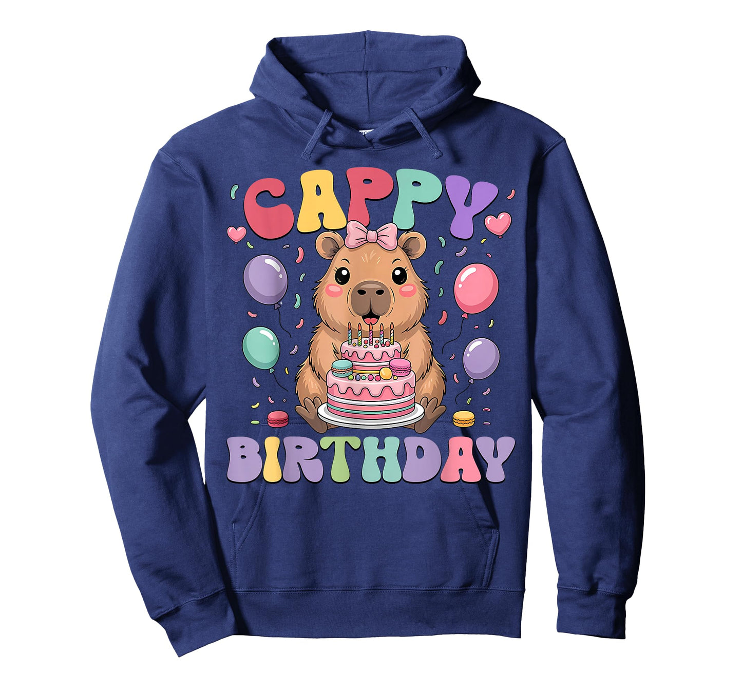 Capybara Birthday Girls Funny Birthday Kids Boys Girls T-Shirt